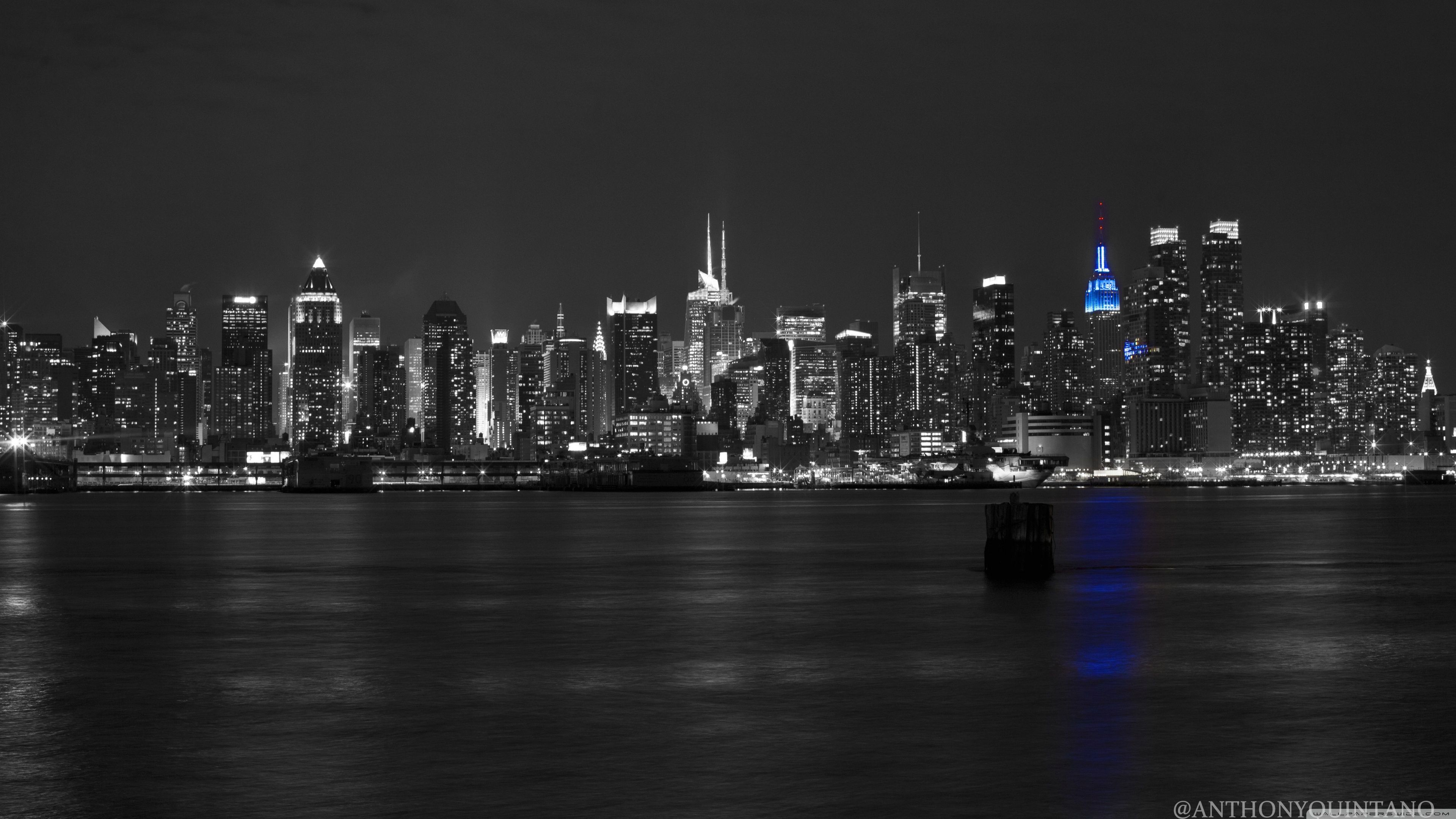 4K New York City Night Wallpaper, HD 4K New York City Night Background on WallpaperBat