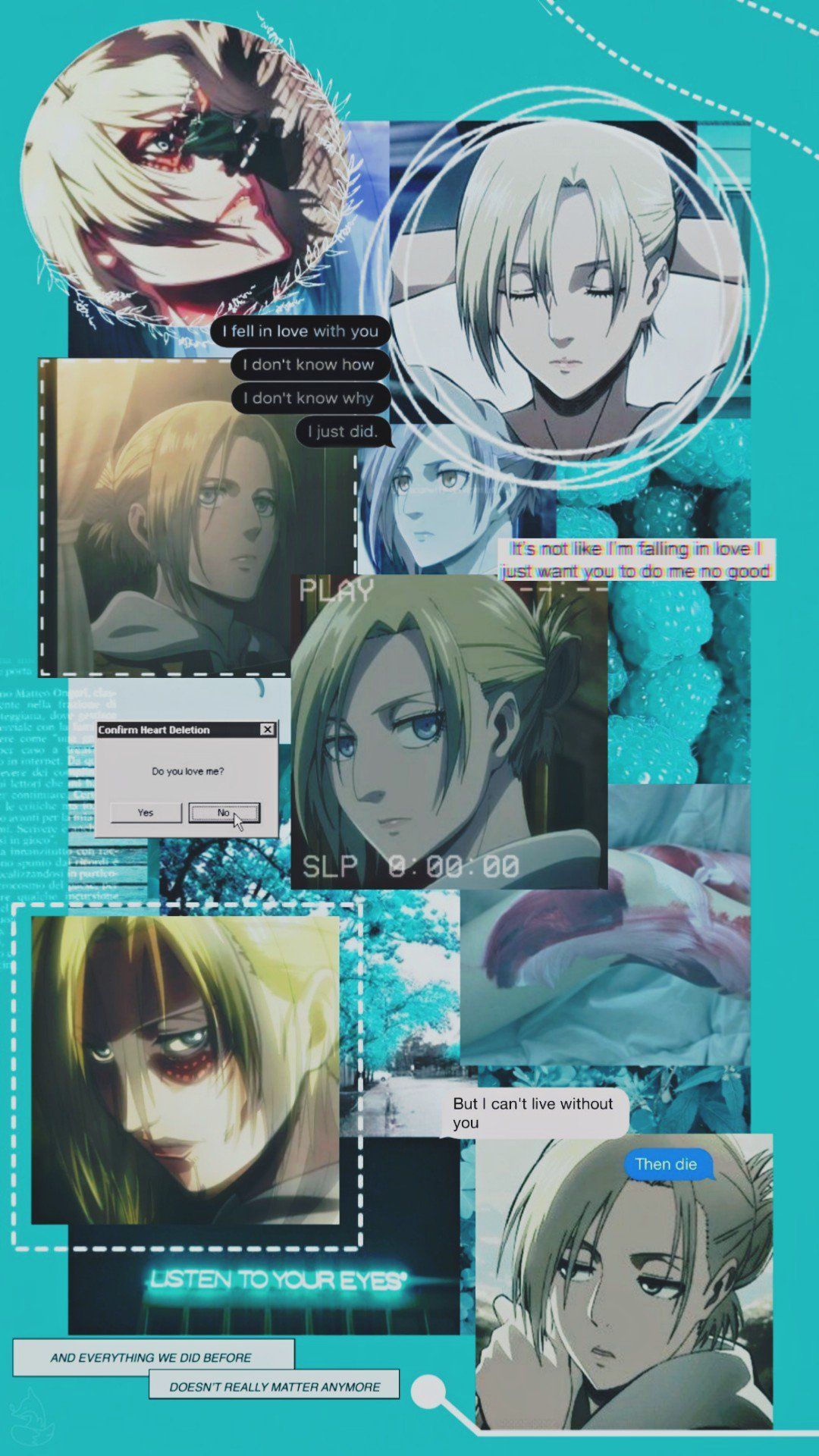 Pin Oleh Madison Reichle Di AOT SNK Wallpaper