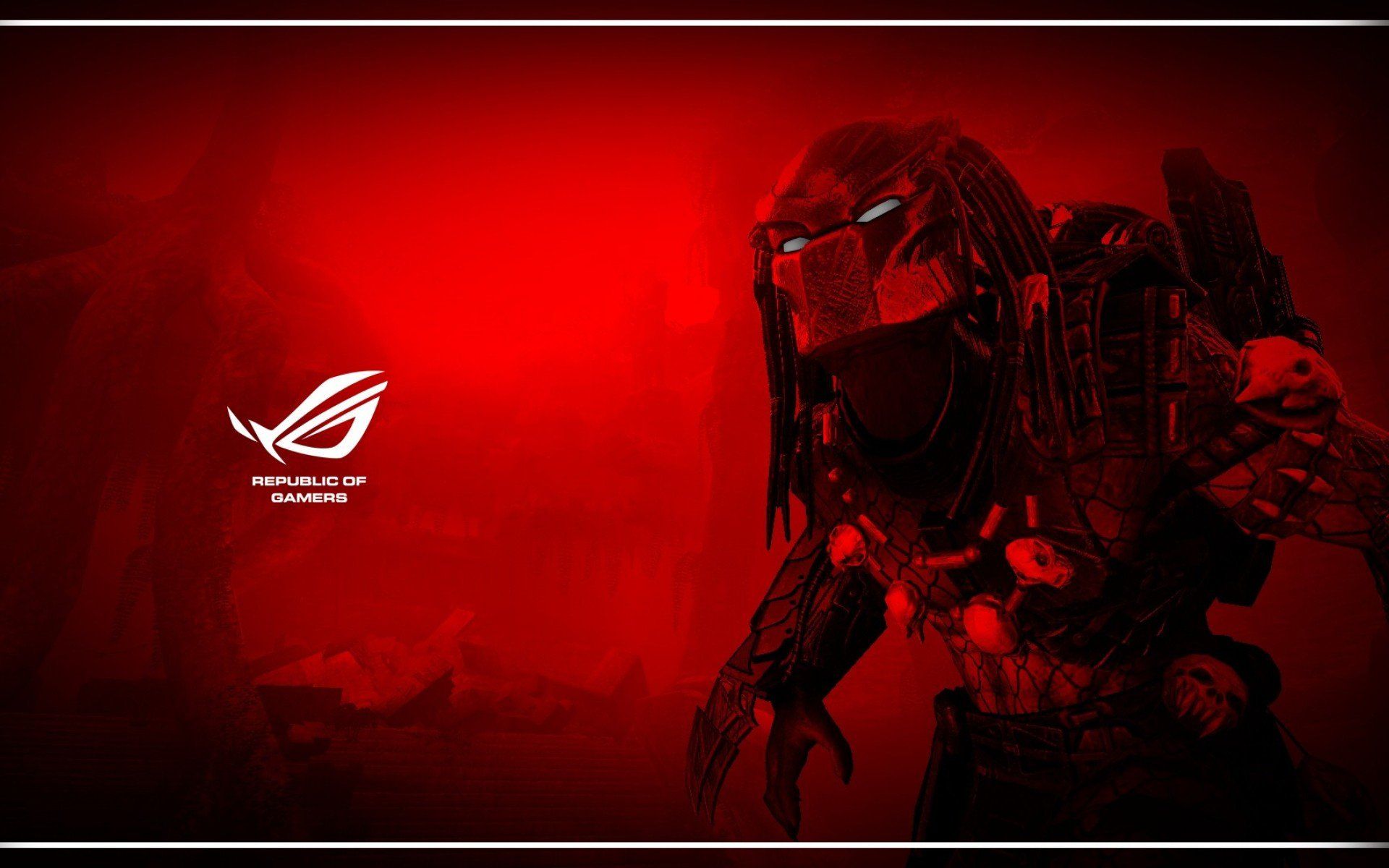 Cool Red Gaming Wallpaper HD