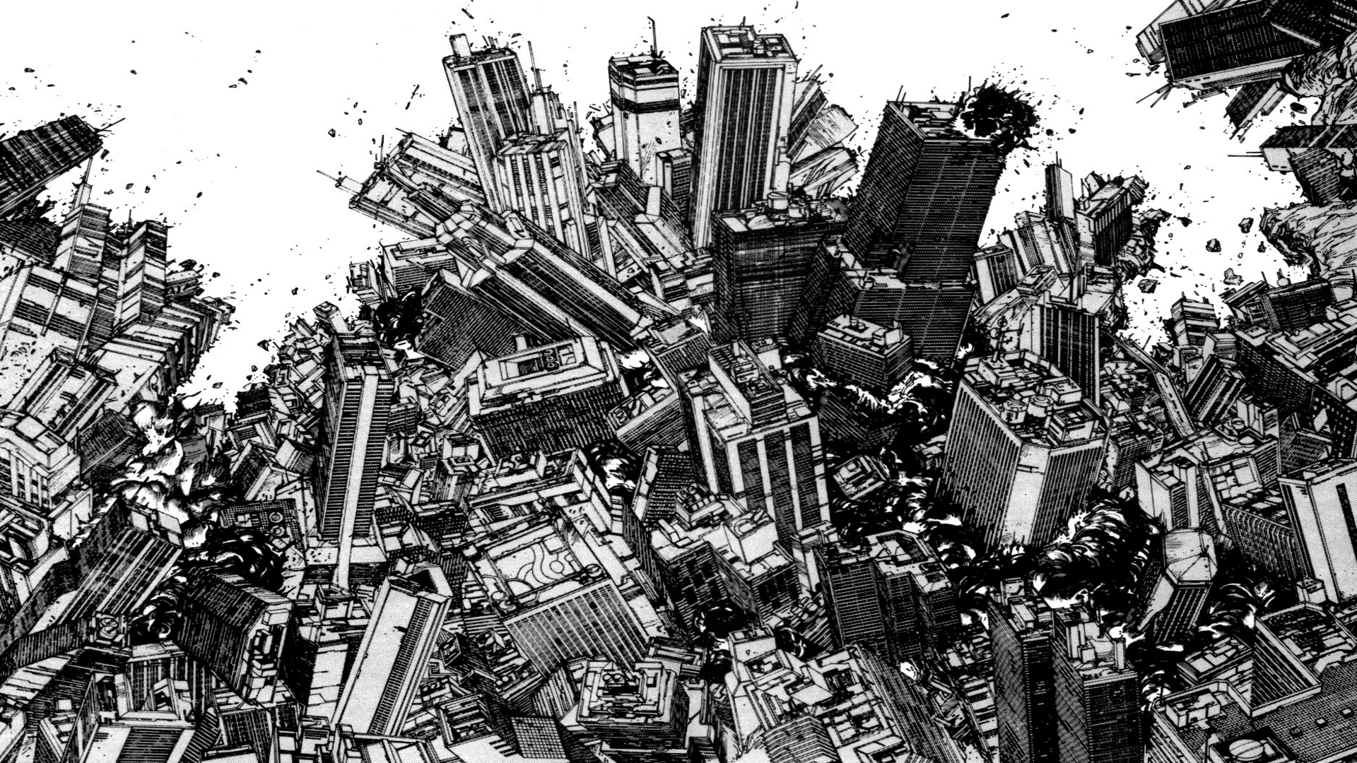 #katsuhiro otomo, #Monochrome Factor, #Akira, #manga wallpaper. Mocah HD Wallpaper