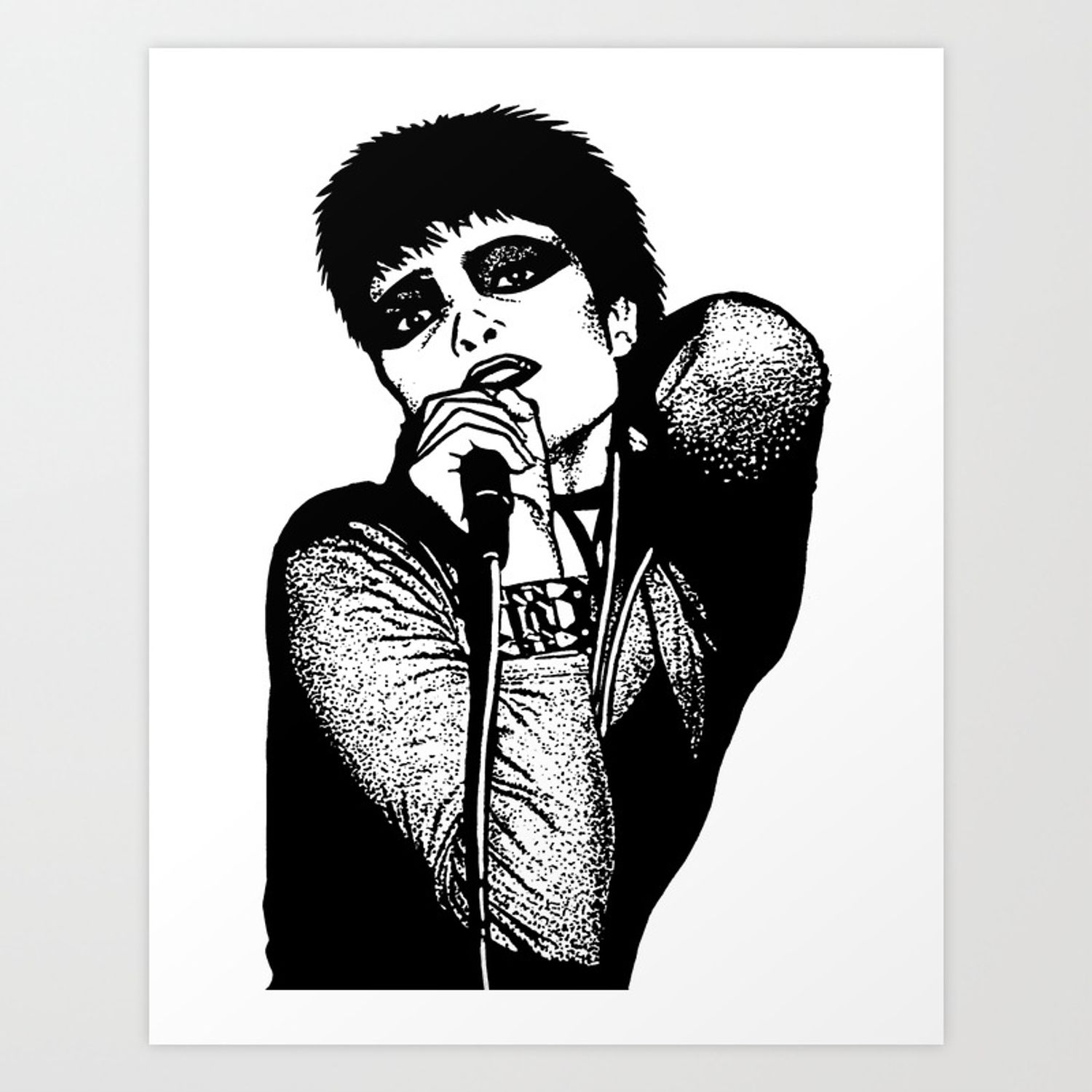 Siouxsie Sioux of Siouxsie and the Banshees Art Print by Is This Tomorrow?