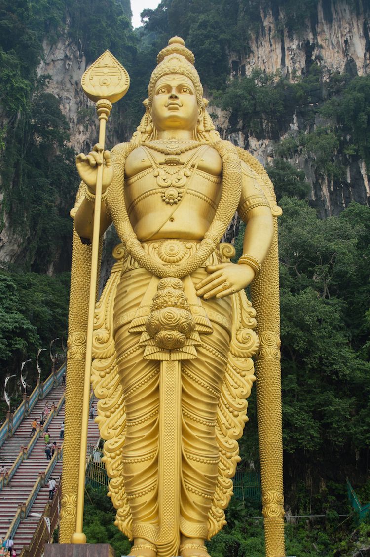 Visiting Lord Murugan At The Batu Caves In Malaysia