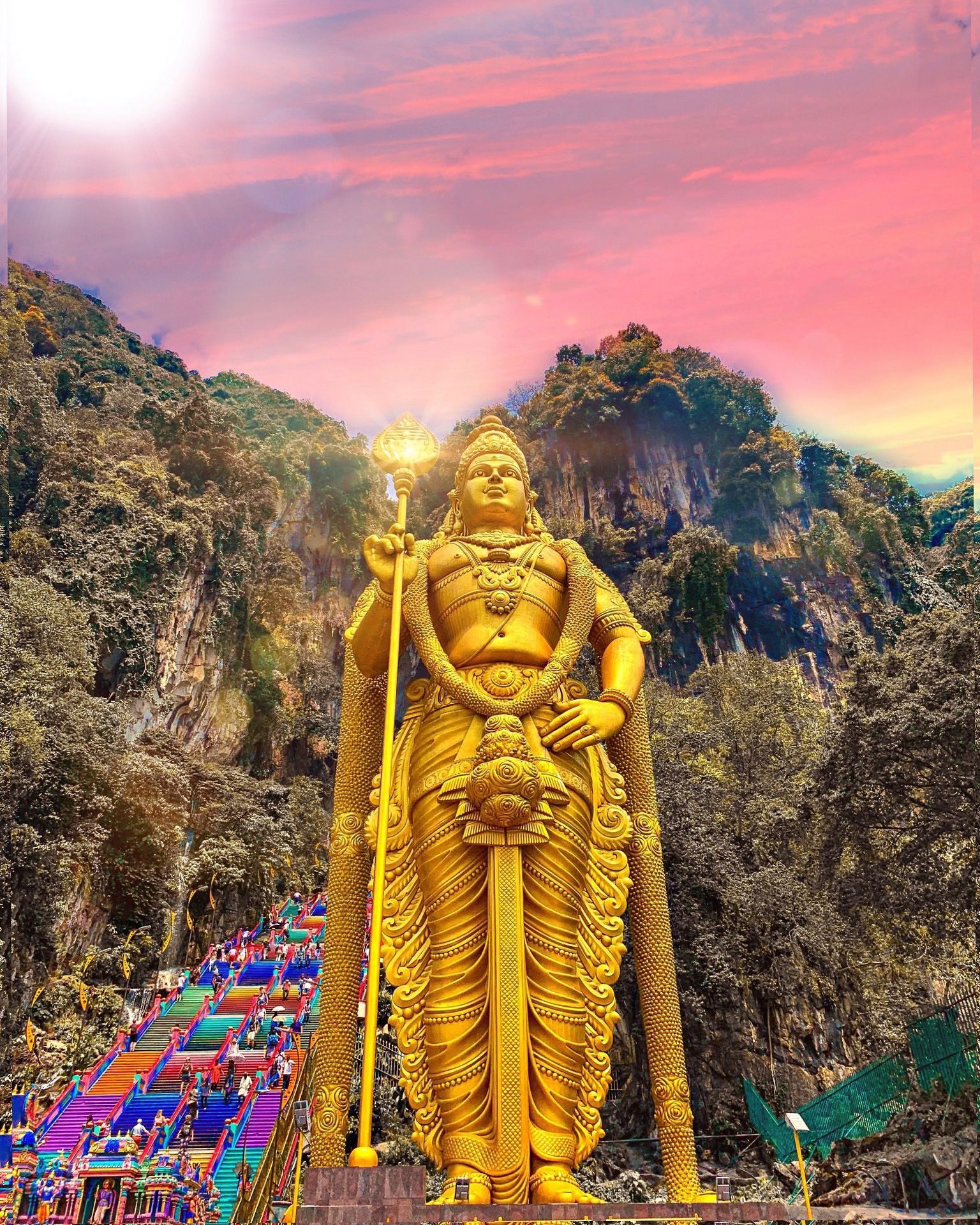 Batu Caves Murugan Temple Kuala Lumpur Malaysia. Batu caves, Malaysia travel, Kuala lumpur