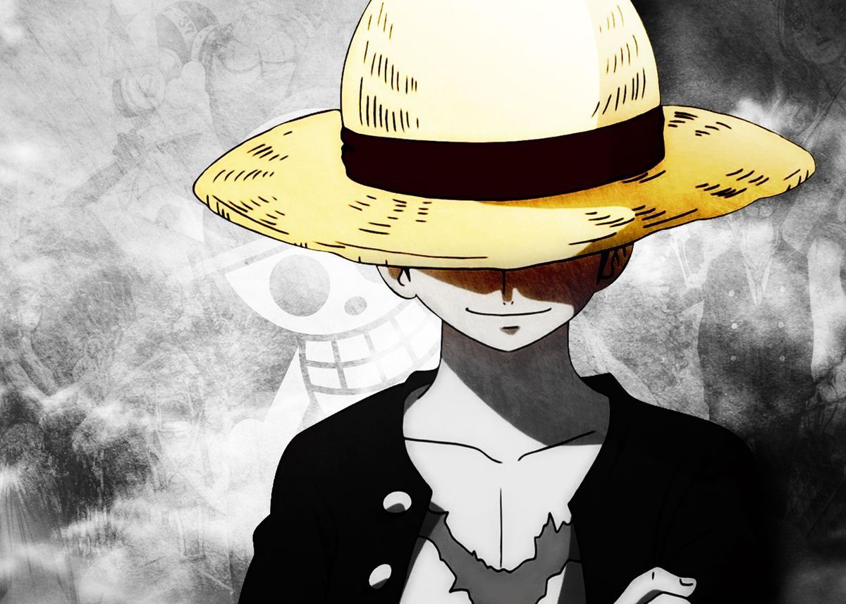 One Piece' Poster by Floyd Pauly. Displate. One piece manga, Monkey d. luffy wallpaper, Anime wallpaper 1920x1080