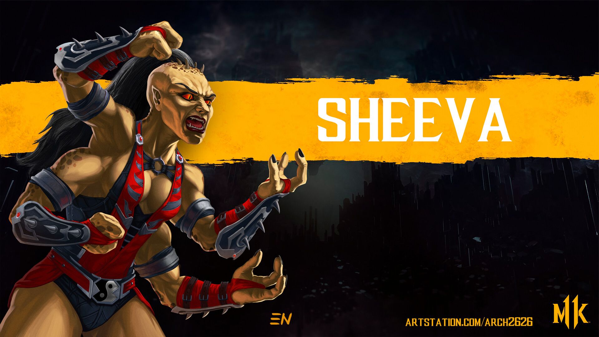 Sheeva Mortal Kombat Eugene Napadovsky