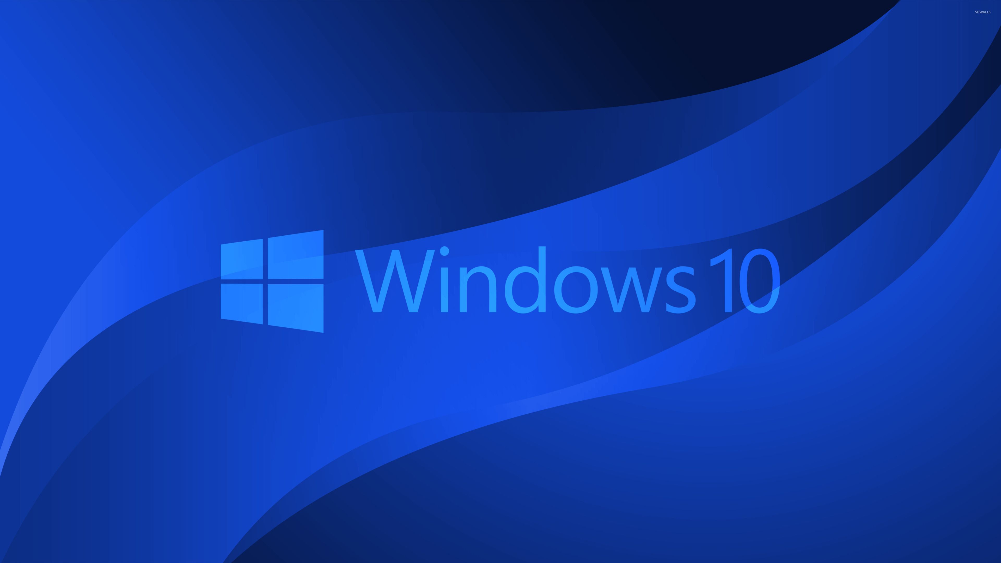 Windows 10 Blue Wallpaper HD