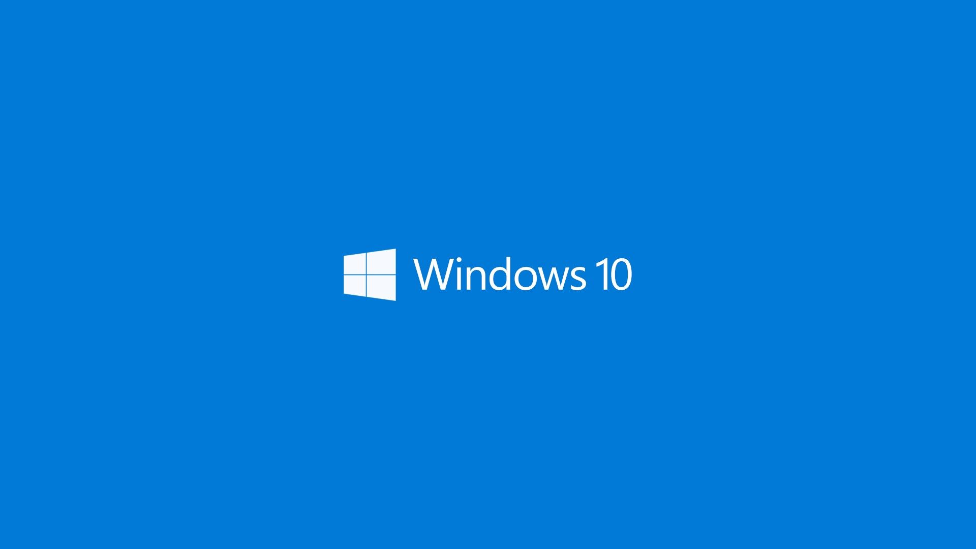 minimalism window windows 10 technology logo blue HD wallpaper, Background