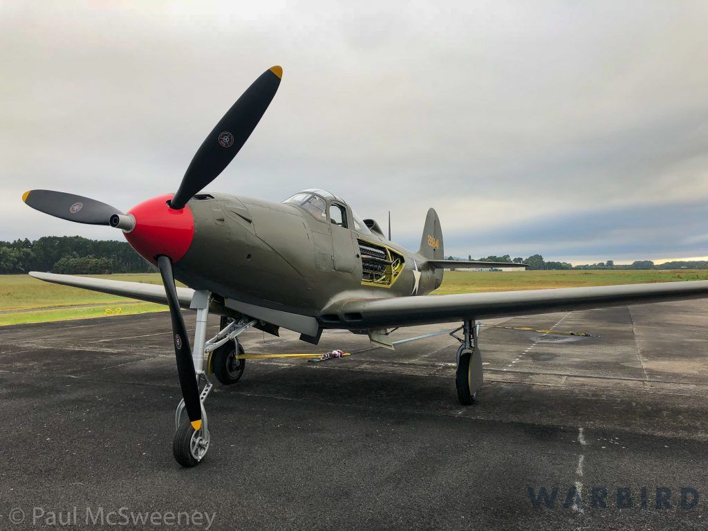 P 39 Airacobra Flight Nears