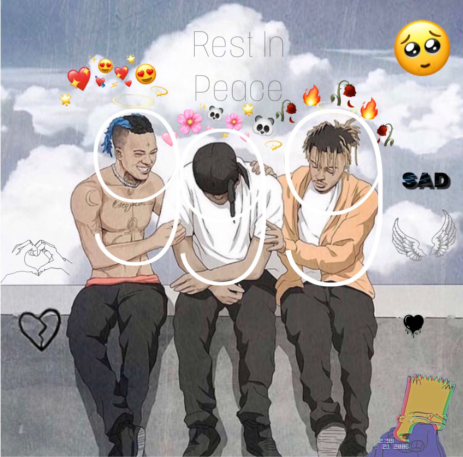 juicewrld edit sad xxx Image