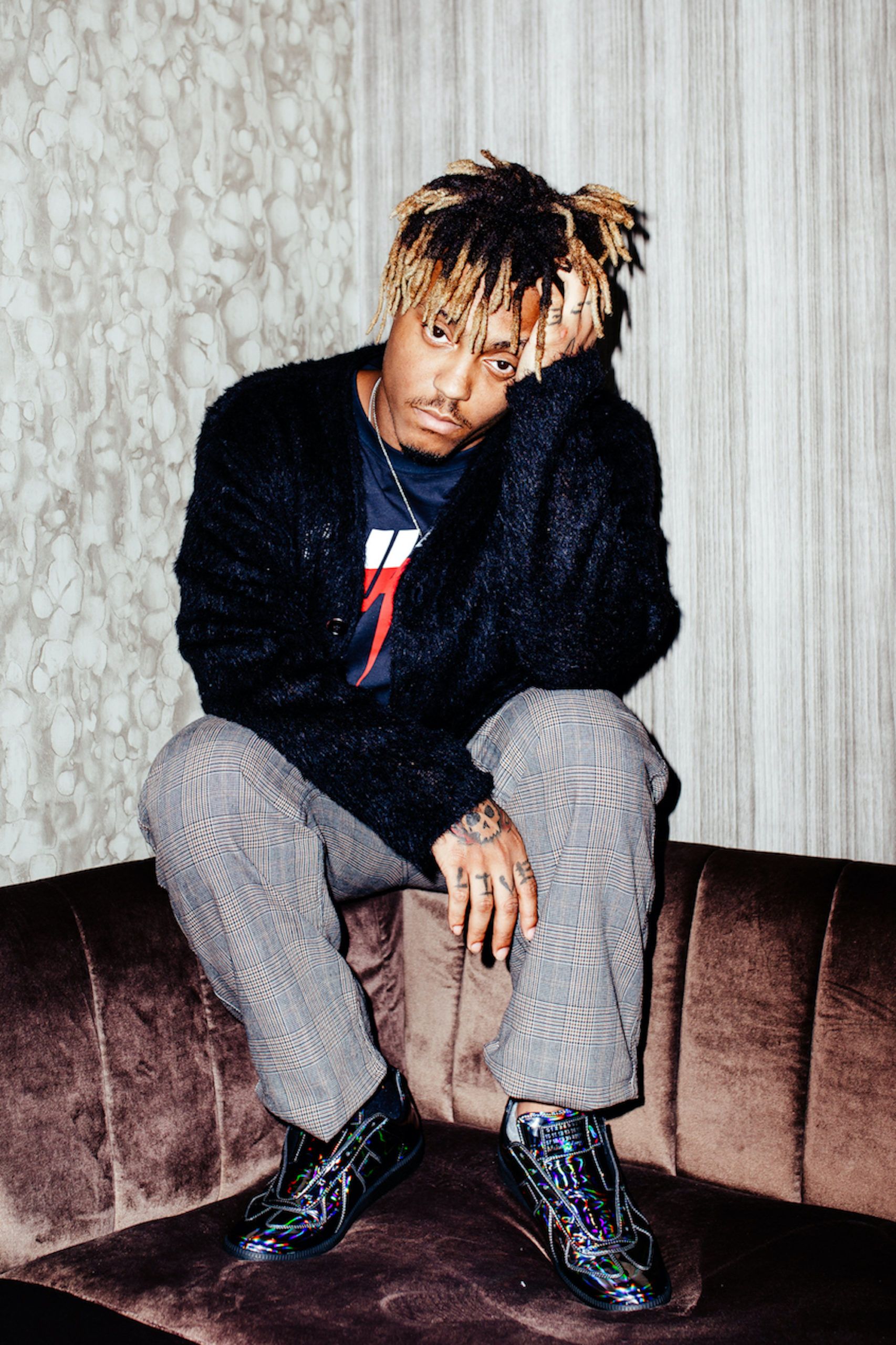 Juice WRLD: unseen photo from the late rapper's NME cover shoot