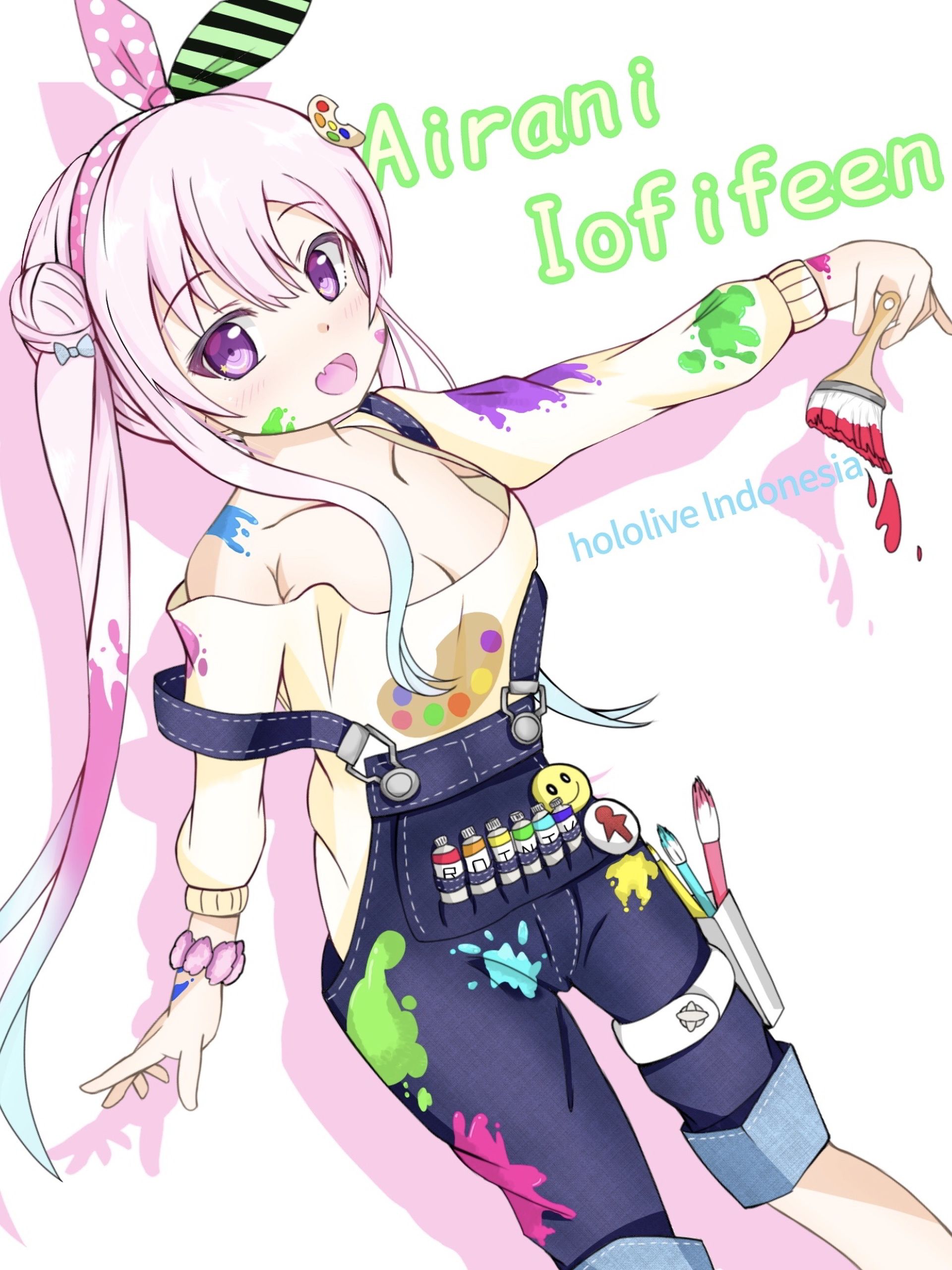 Airani Iofifteen (Vtuber). Serarinne Download Anime Girl Wallpaper