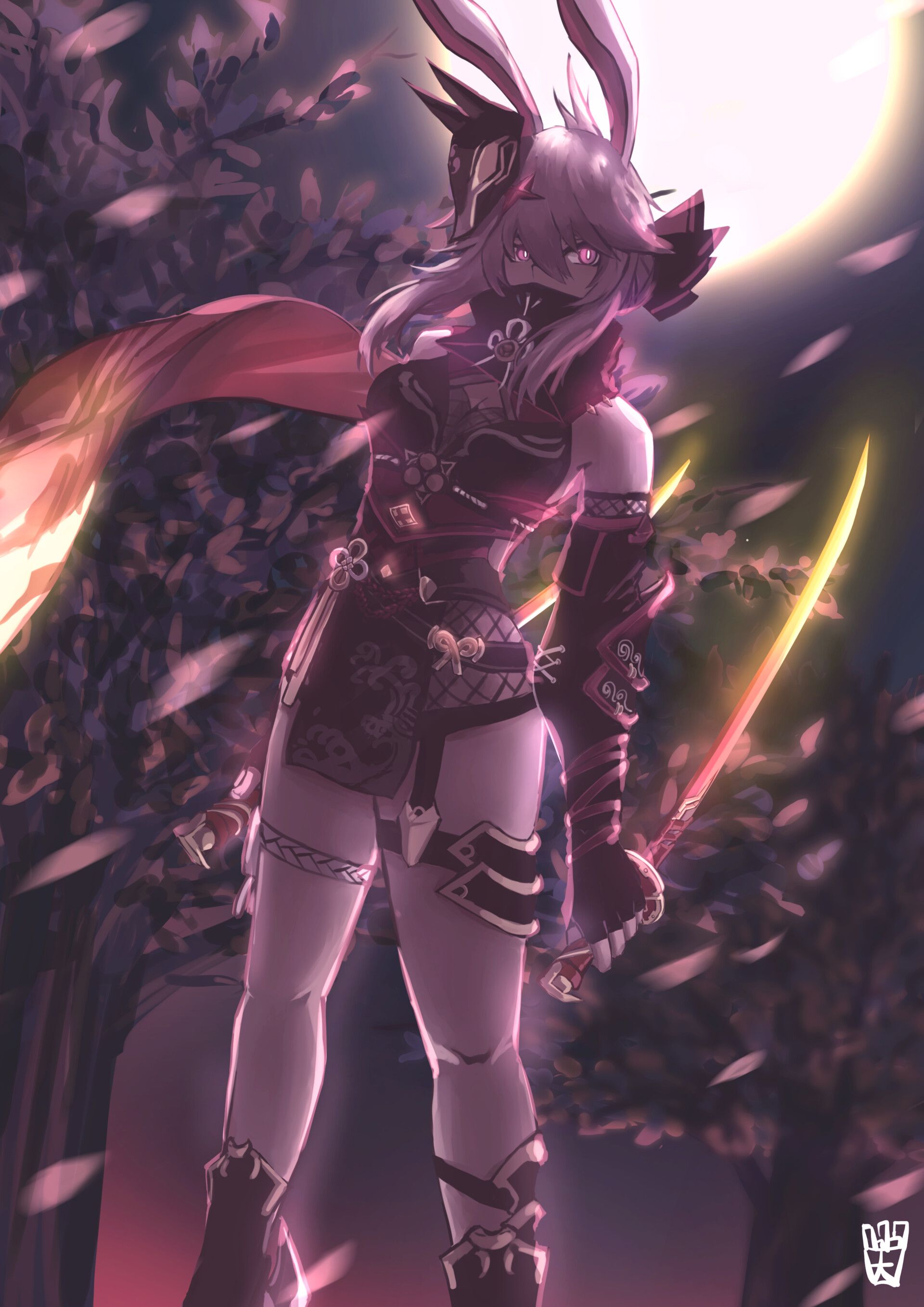 Yae Sakura Darkbolt Jonin (Honkai Impact 3), Ootato Art