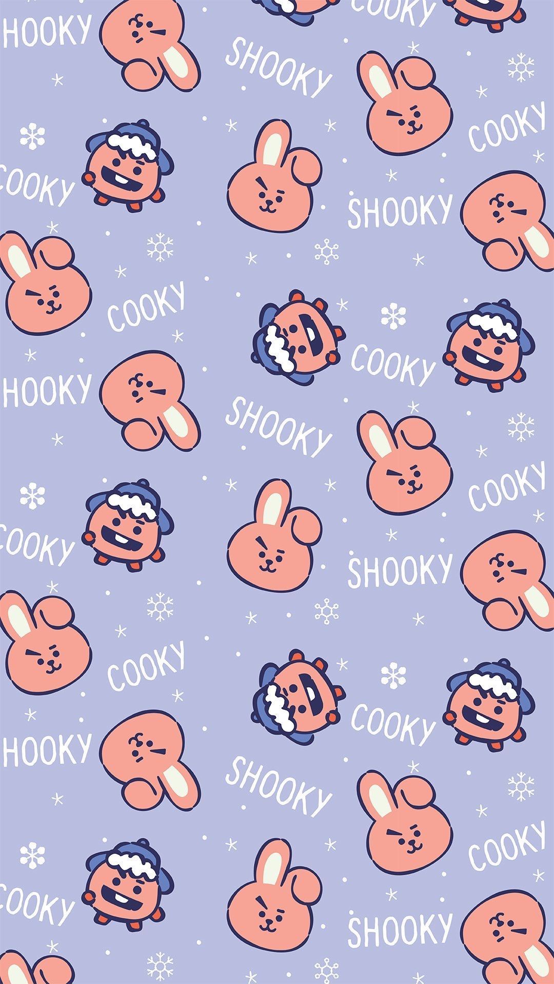 Bt21 Wallpaper Winter