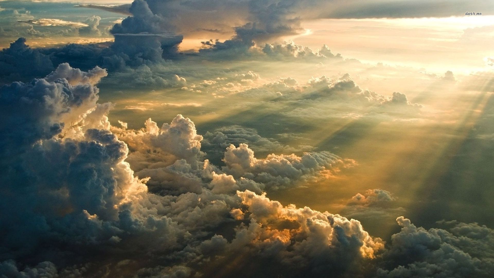 awesome Sunset Over Clouds Desktop Picture. Clouds, Heaven artwork, Sunset wallpaper