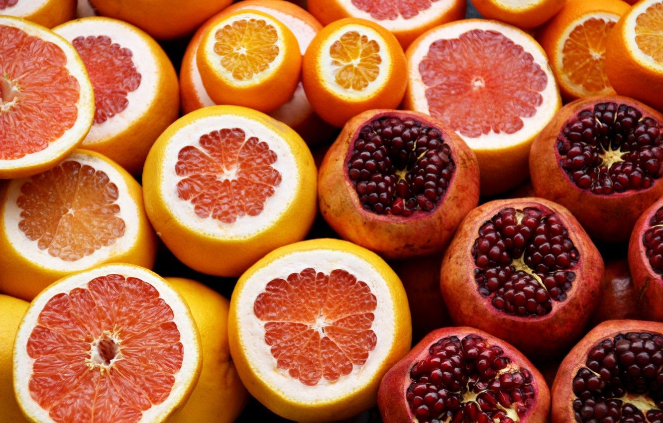 Wallpaper Europe, Istanbul, Turkey, fruits, citrus, oranges, Istanbul, Turkey, Grapefruits, vitamin C, pomegranates image for desktop, section еда