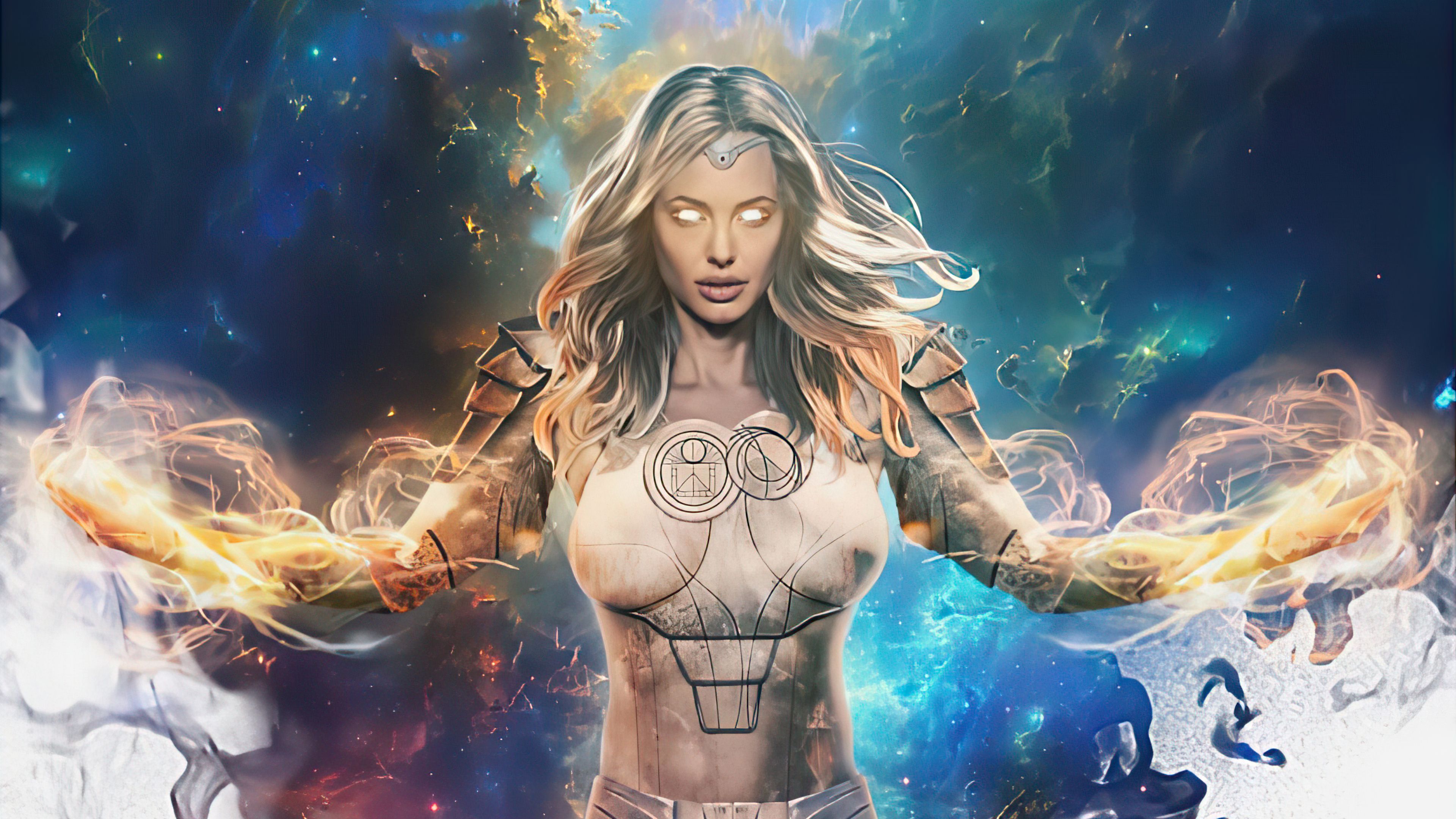 Thena Eternals 4k HD 4k Wallpaper, Image, Background, Photo and Picture