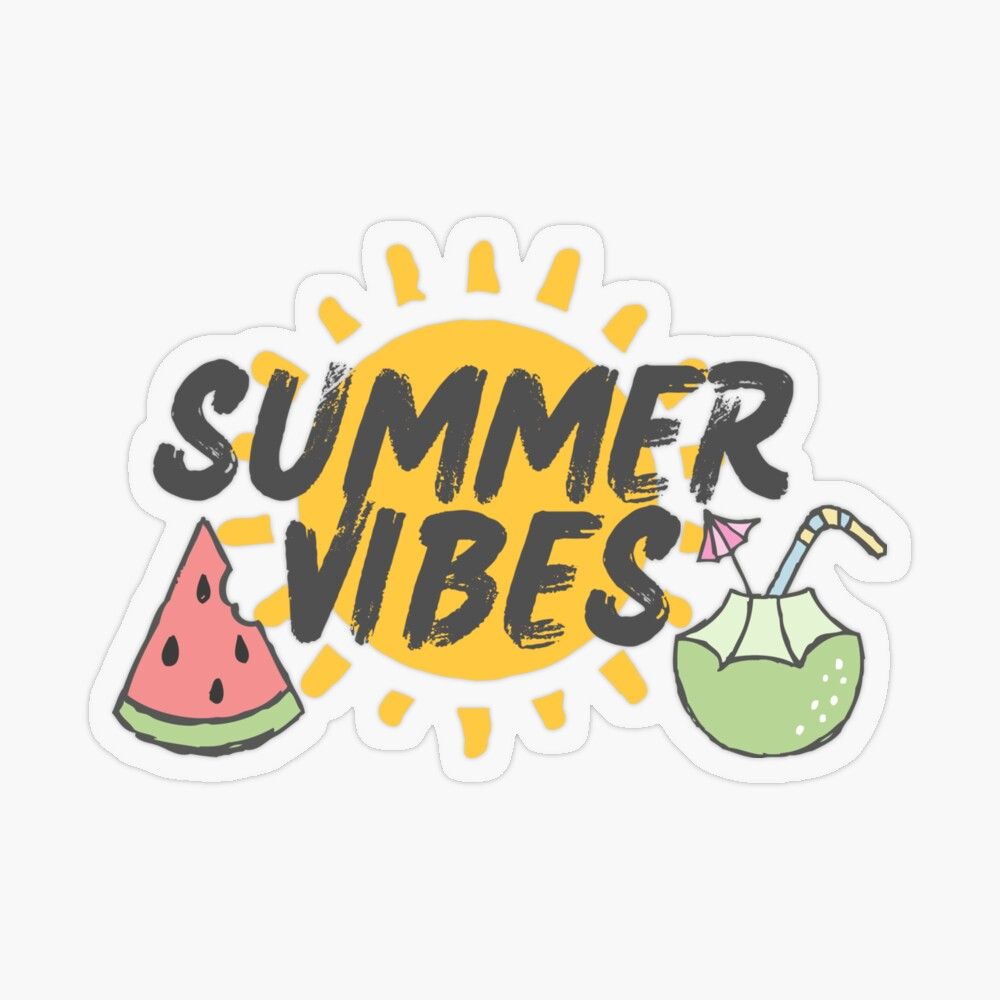 Get My Art Printed On Awesome Products. Support Me At Redbubble #RBandME I St. Summer Sticker, Kids Tees Design, IPhone Wallpaper Girly