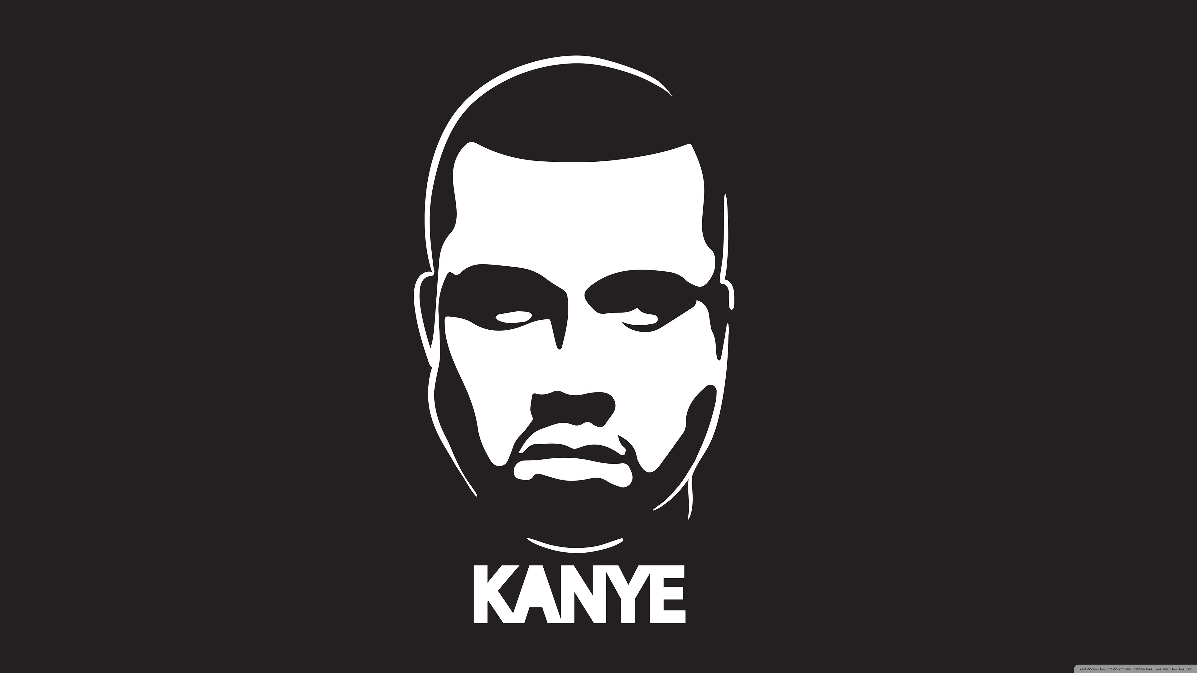 Cartoon Kanye Black And White