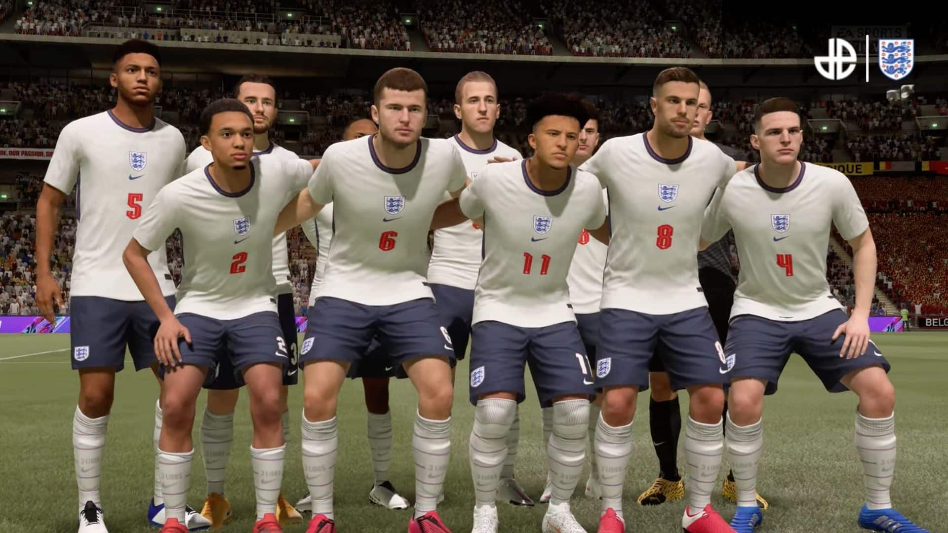 England EURO 2020 team picked using FIFA 21 ratings: The Dexerto XI
