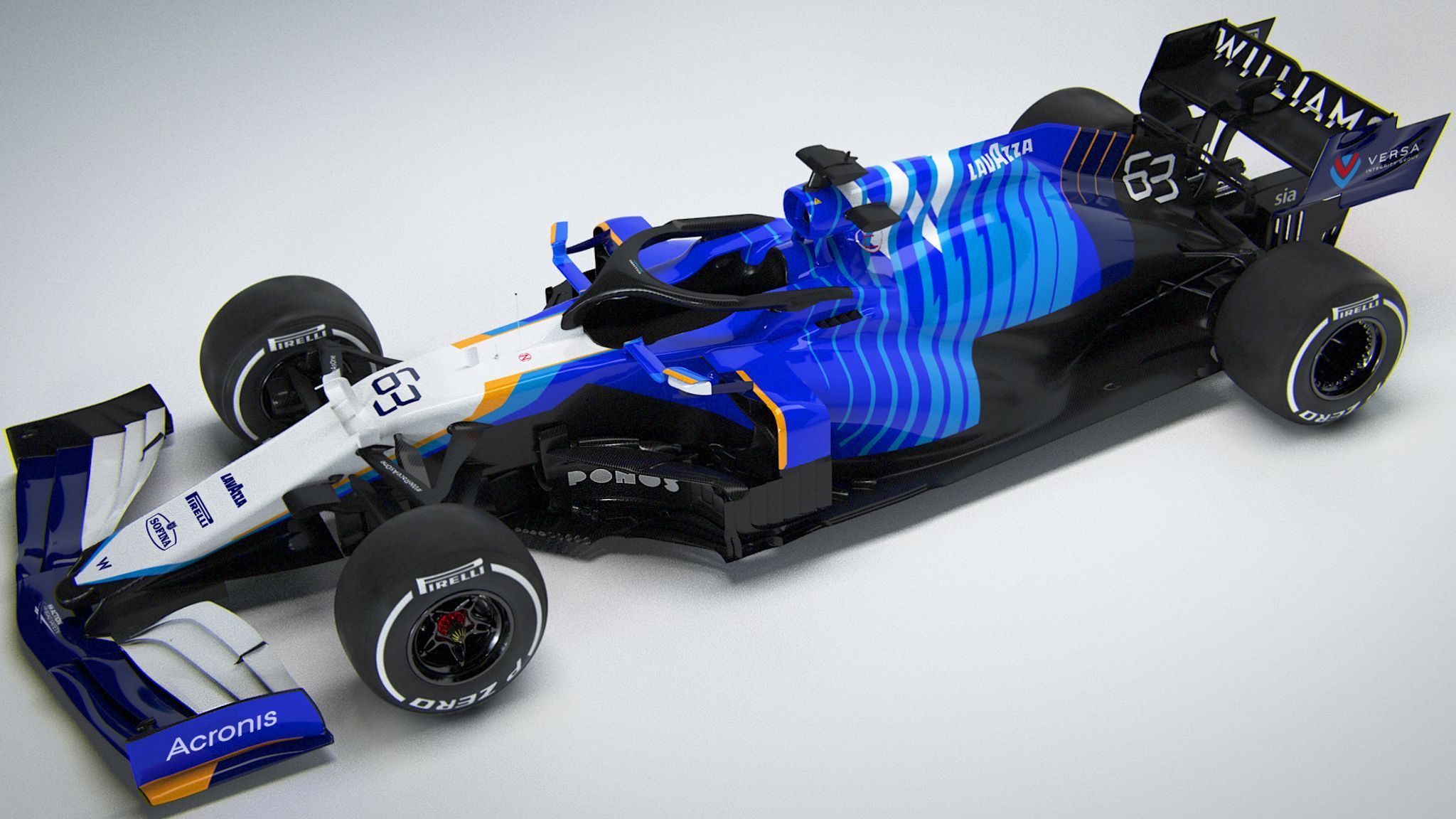 Williams reveal new look for F1 2021 with FW43B car image online after VR launch hacked