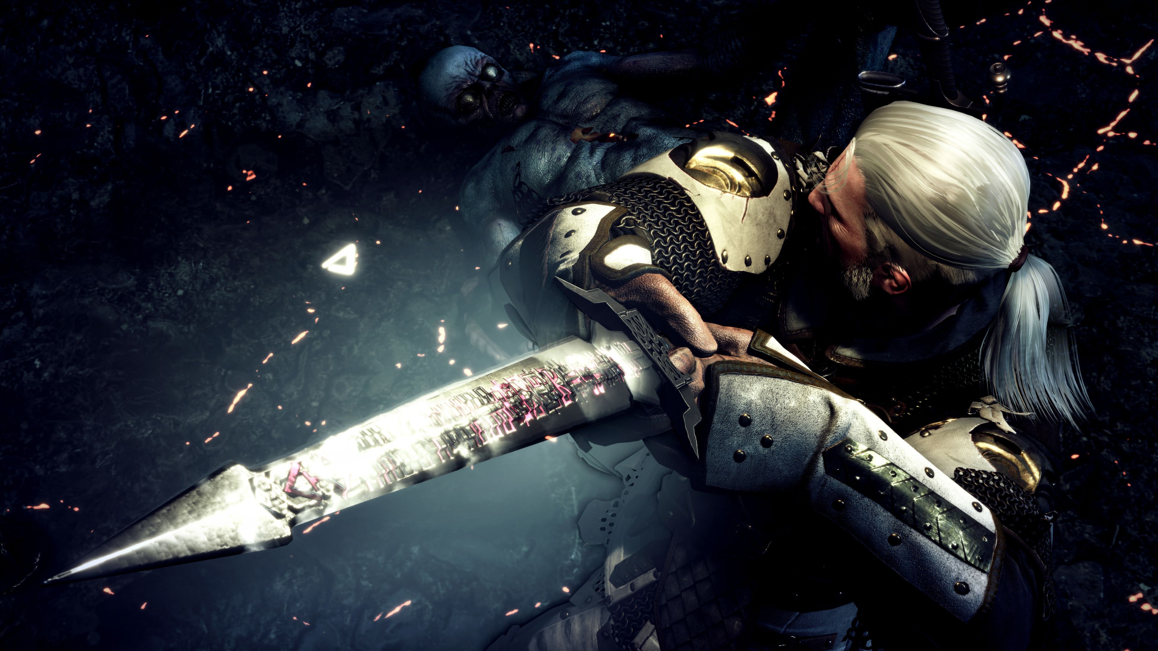 Wallpaper 4k The Witcher 3 Geralt 4k 10k Wallpaper, 4k Wallpaper, 5k Wallpaper, 8k Wallpaper, Games Wallpaper, Hd Wallpaper, Pc Games Wallpaper, Ps4 Games Wallpaper, Sword Wallpaper, The Witcher 3 Wallpaper, Xbox Games Wallpaper