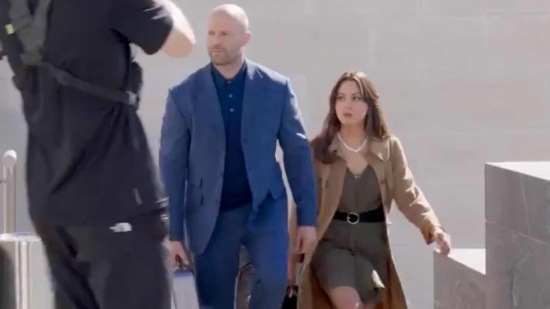 Guy Ritchie Shares Video From The Set of FIVE EYES Featuring Jason Statham and Aubrey Plaza