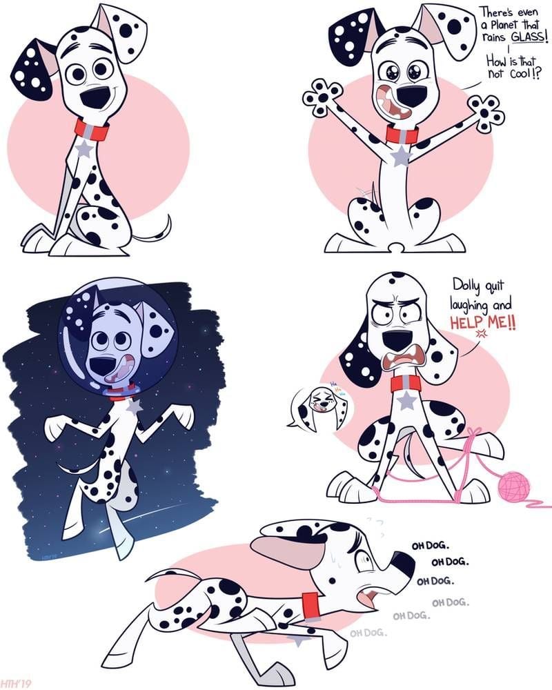 Dylan Page dalmatians cartoon, Cute cartoon wallpaper, Disney 101 dalmatians