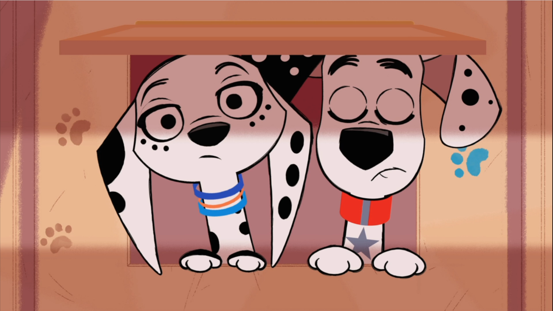 Dolly and Dylan dalmatian street Photo