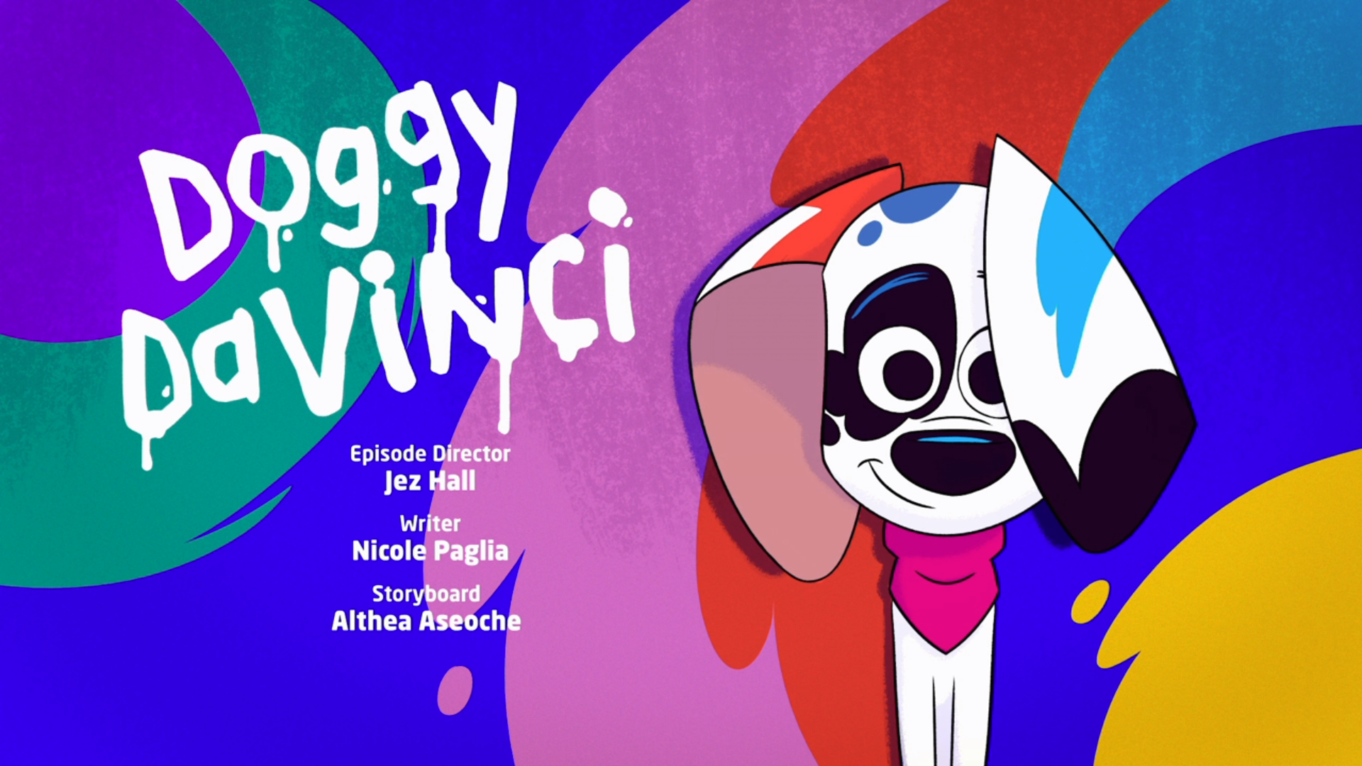 Doggy Da Vinci Dalmatian Street