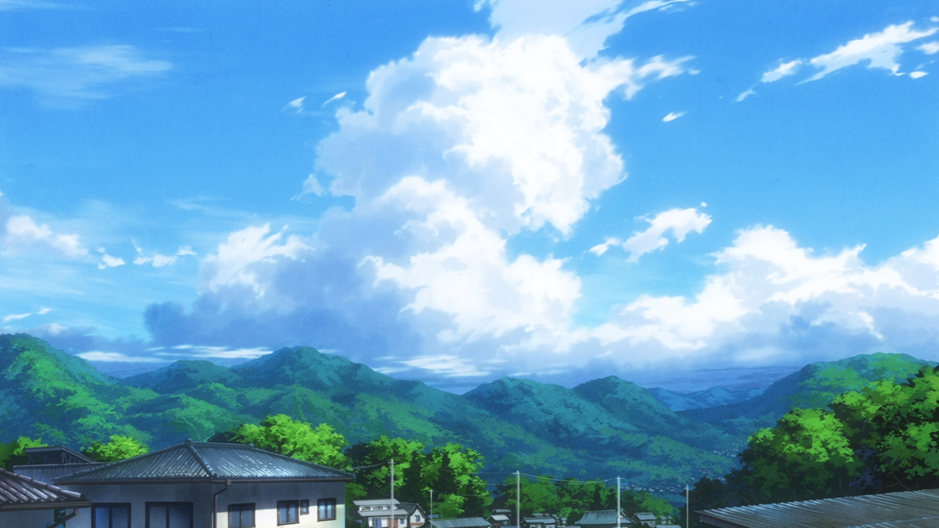 Wallpaper, Non Non Biyori, landscape 1920x1080