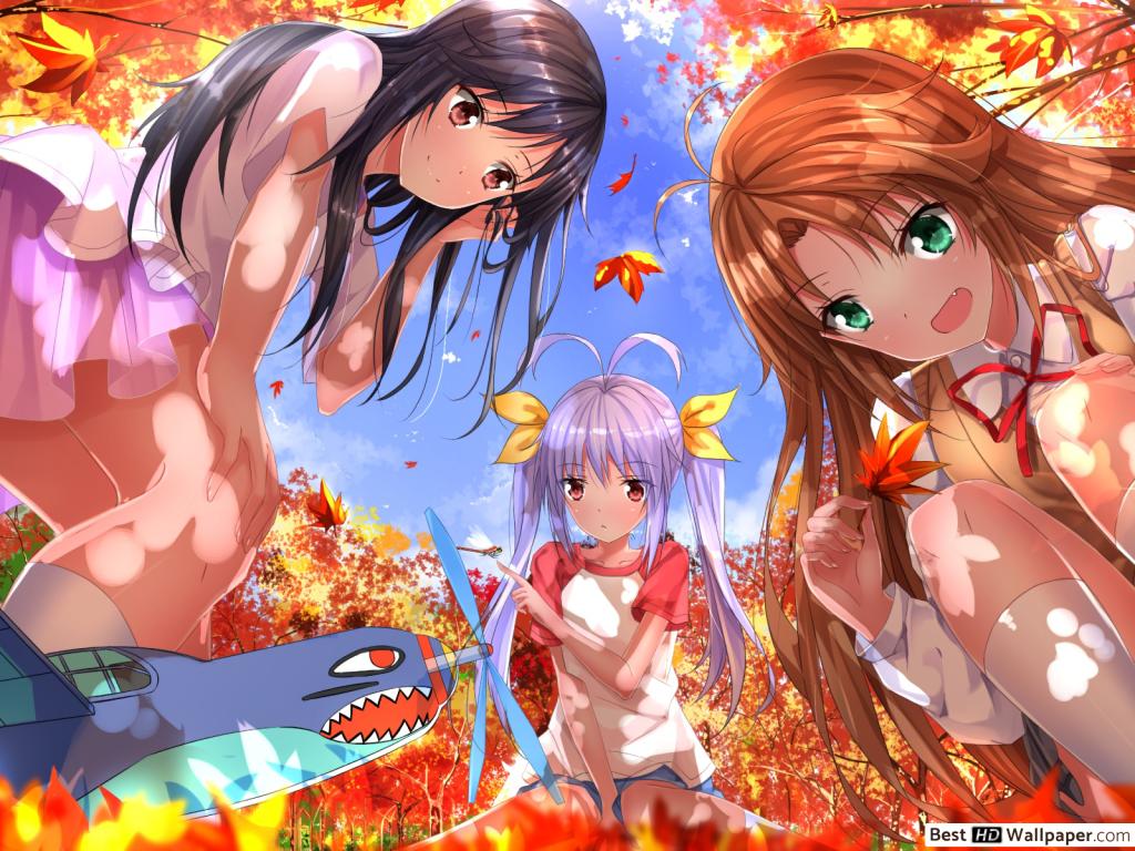 Non Non Biyori (Anime) HD wallpaper download