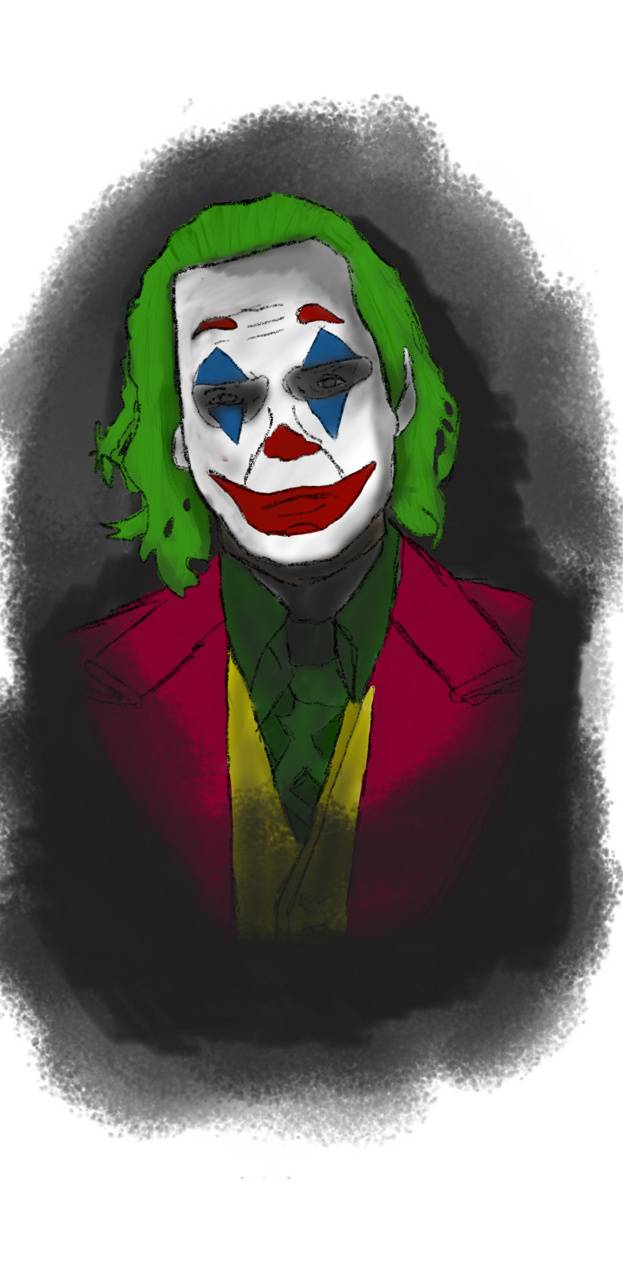 Joker drawing wallpaper