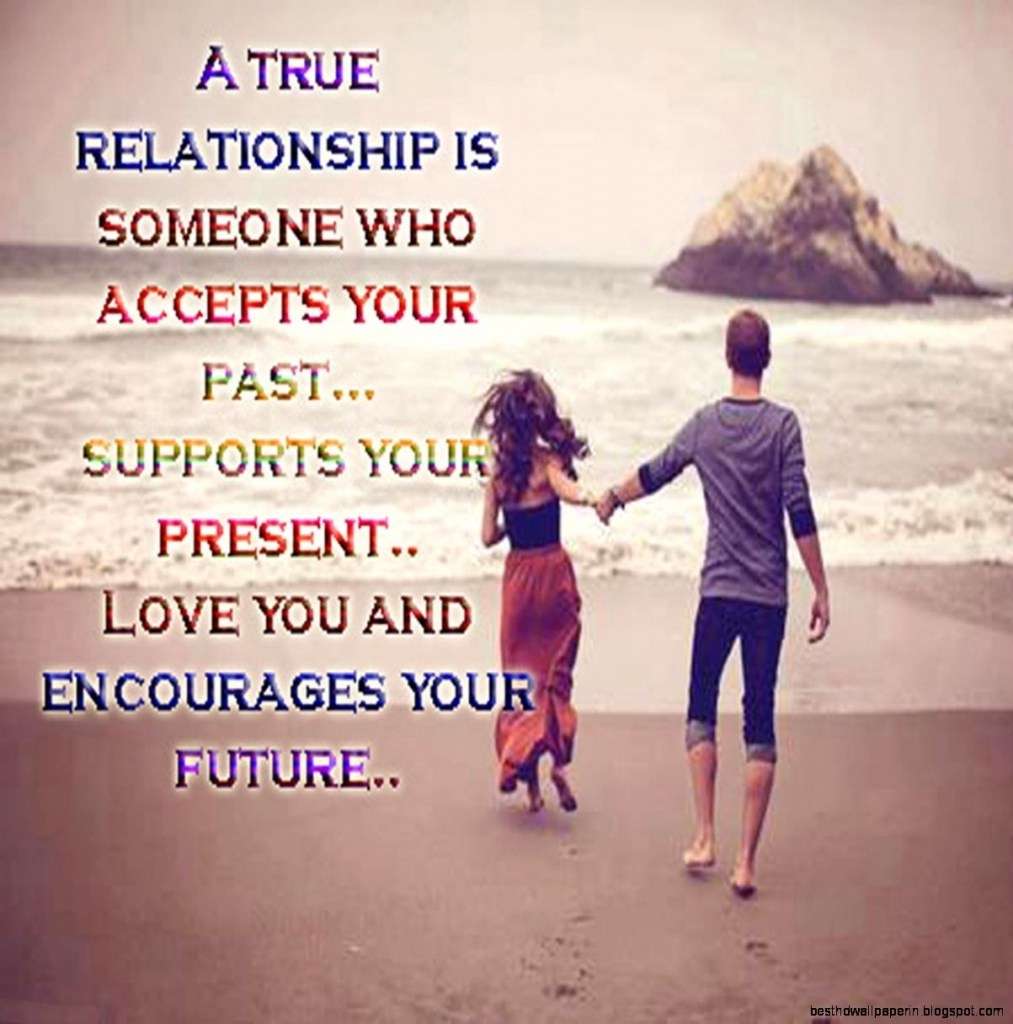 Love Couple Wallpaper With Quotes