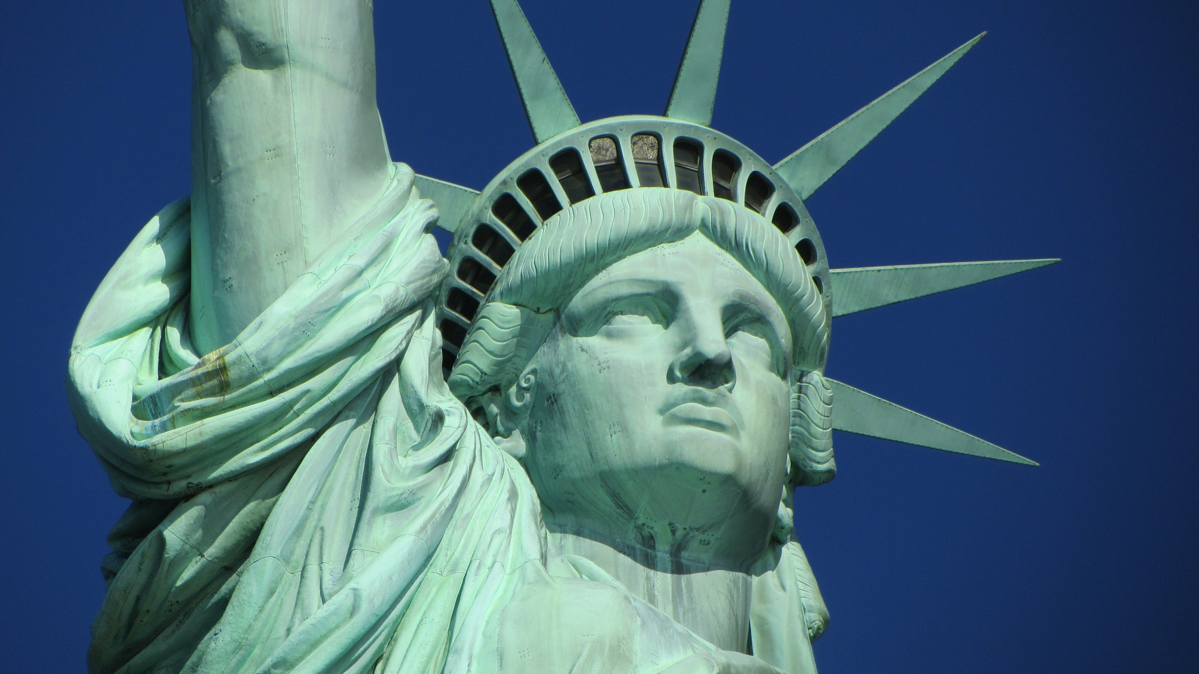 Wallpaper / statue of liberty new york ny nyc new york city 4k wallpaper