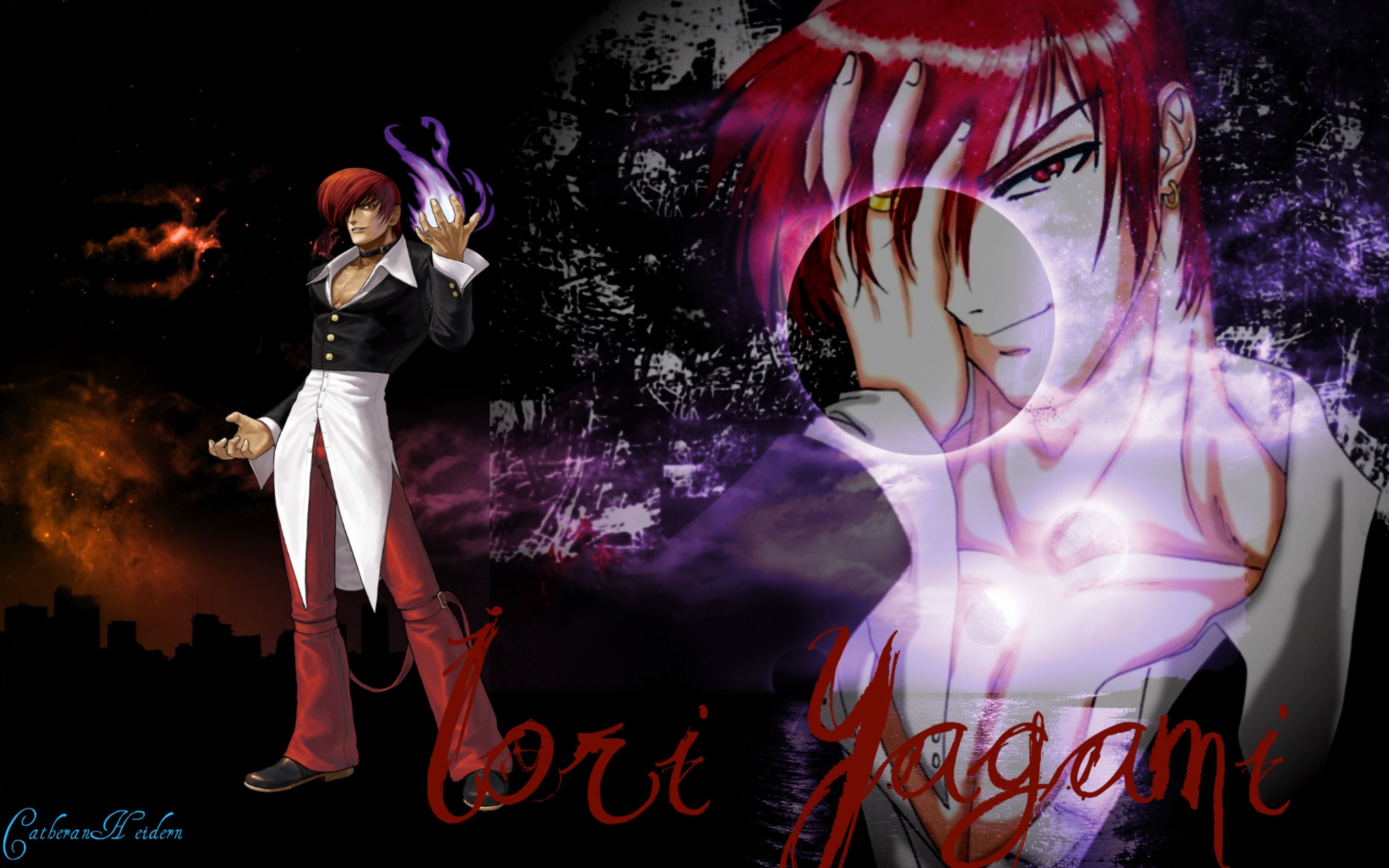 Iori Yagami Wallpaper HD 4k