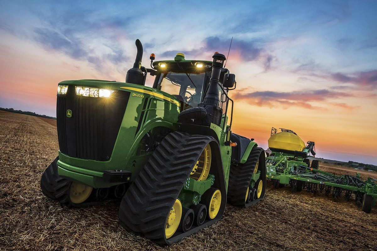 John Deere Tracks To Come See The New 9RX Tractor At The #FarmProgressShow, Sept. 1 3 #JD9RX