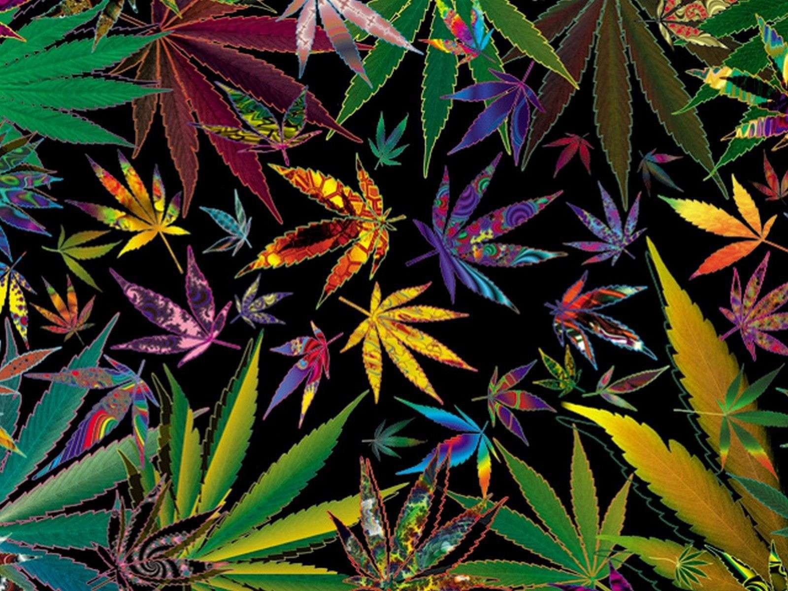 3D Trippy Weed Live Wallpaper
