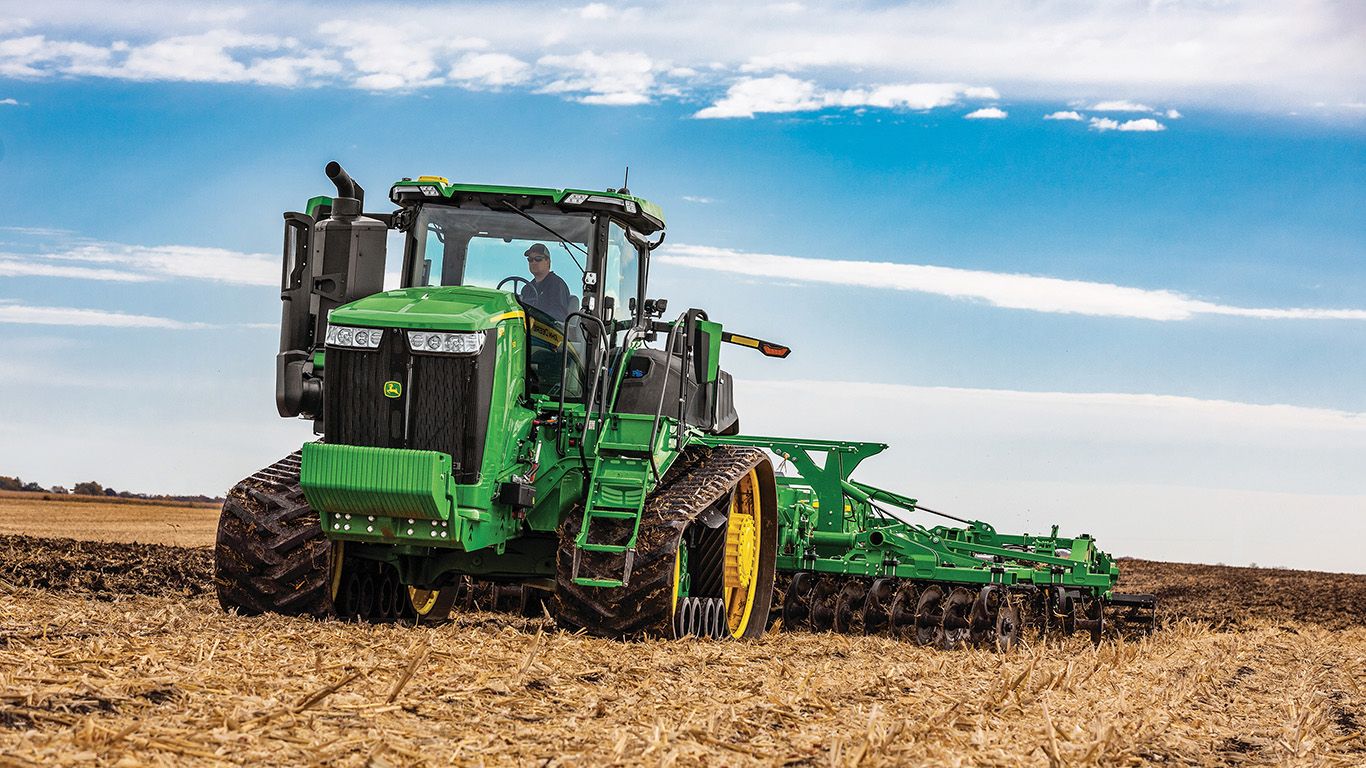 Updated MY22 John Deere 9 Series Tractors offer more power and technology