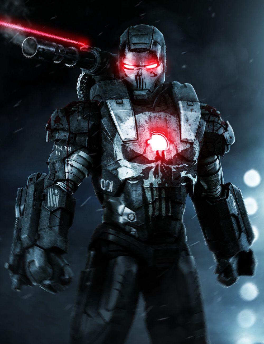 Punisher X War Machine: Aikoaiham.artstation.com Projects Zk83N. Punisher Marvel, Marvel Superhero Posters, Marvel Comics Art