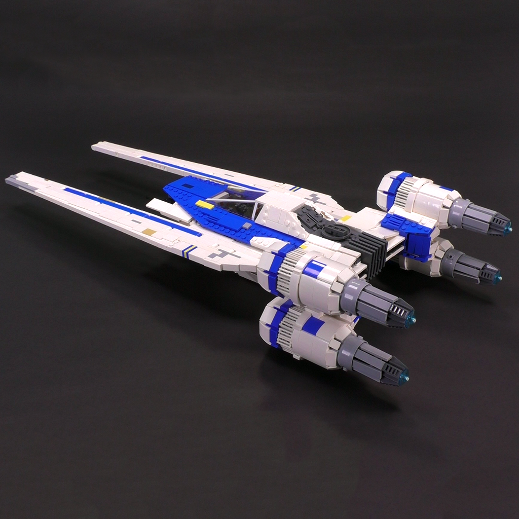 U Wing Starfighter Scale. Lego Star Wars Mini, Lego Spaceship, Minifig