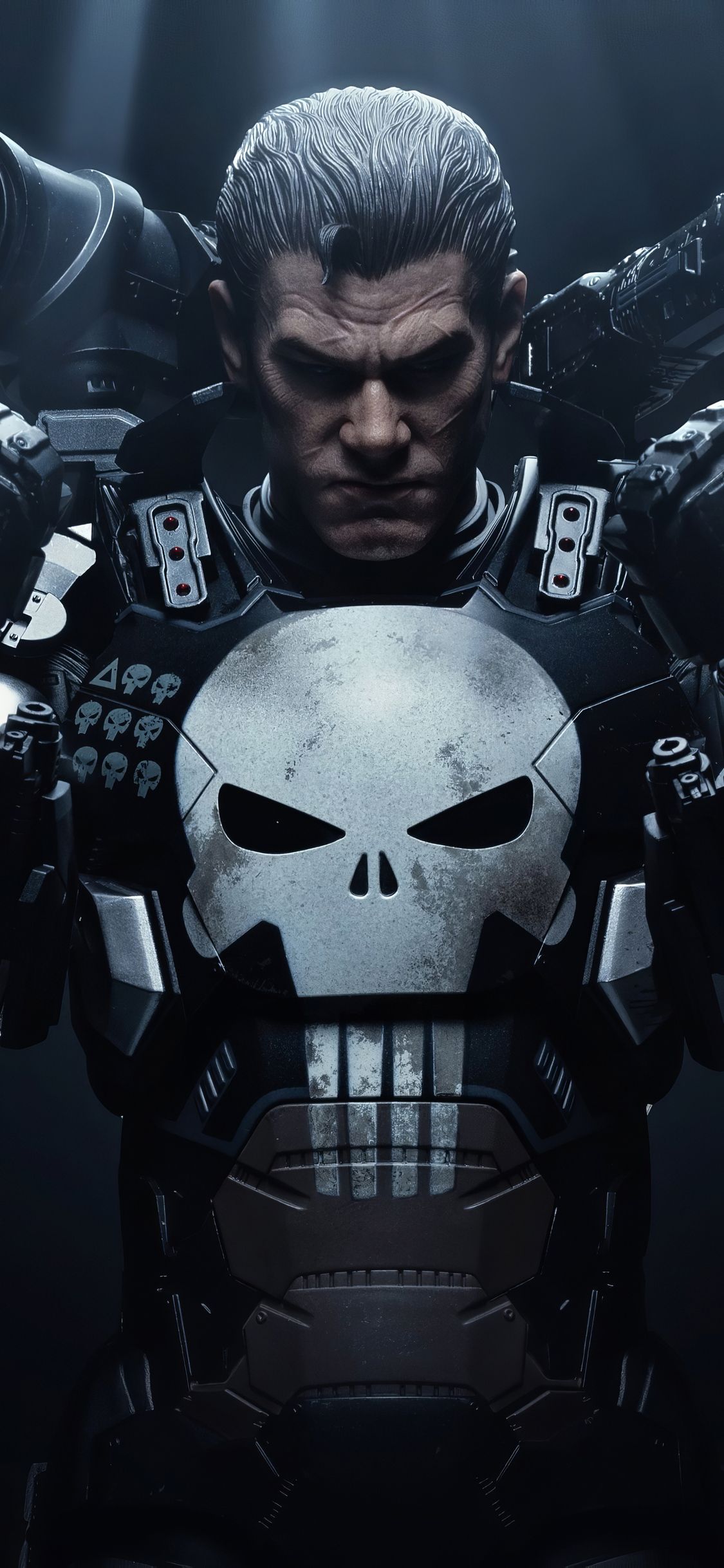 1125x2436 Marvels The Punisher Iphone XS,Iphone 10,Iphone X ,HD 4k