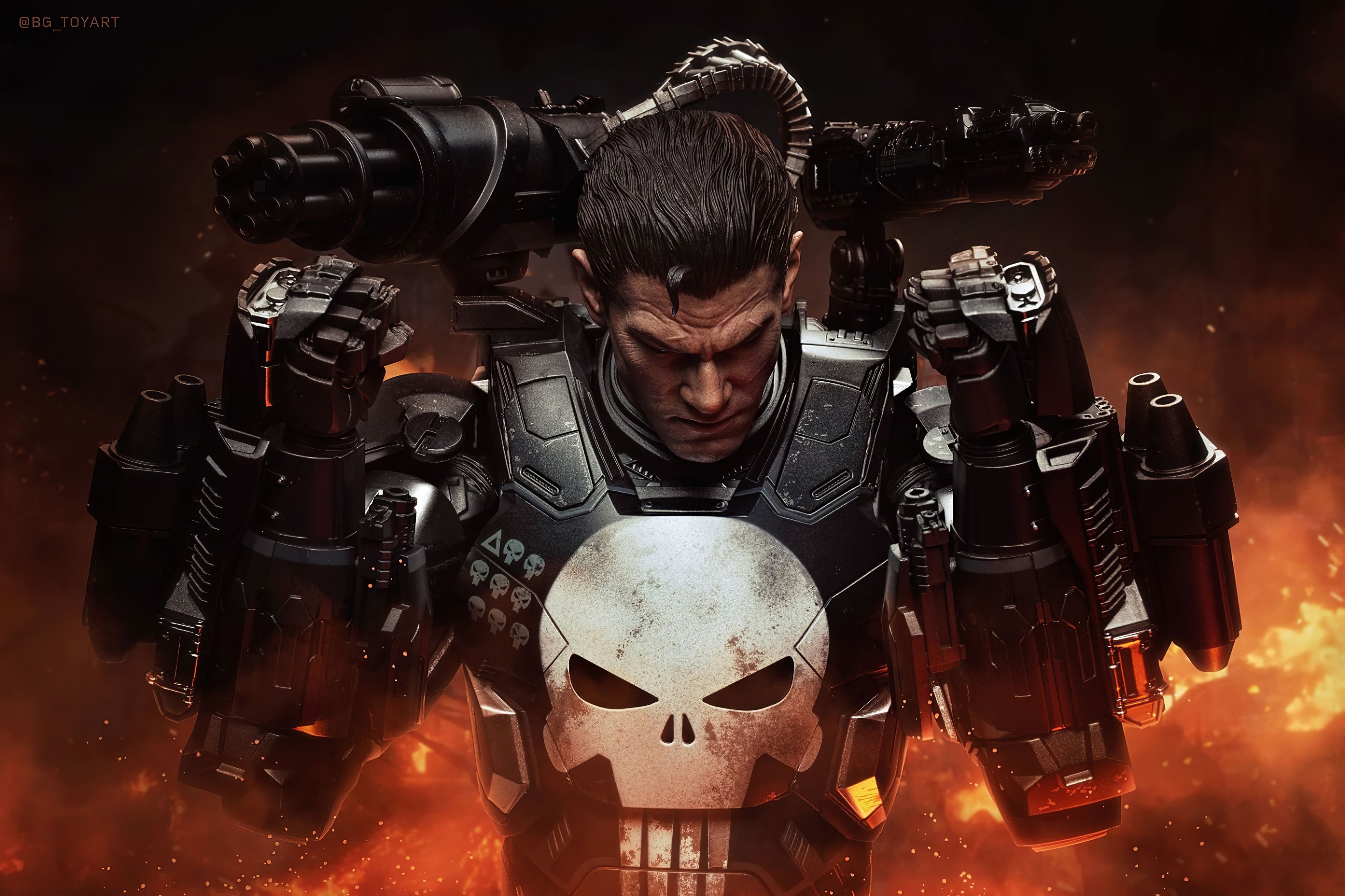 Punisher 4k 2020 Wallpaper,HD Superheroes Wallpapers,4k Wallpapers,Images, Backgrounds,Photos and Pictures