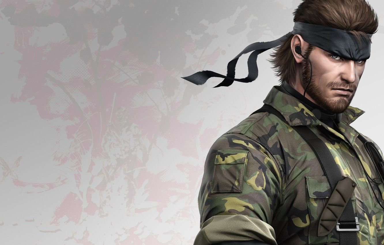 Wallpaper game, soldier, military, Snake, spy, man, boss, MGS, wolf, Metal Gear Solid, assassin, asian, video game, japanese, oriental, asiatic image for desktop, section игры