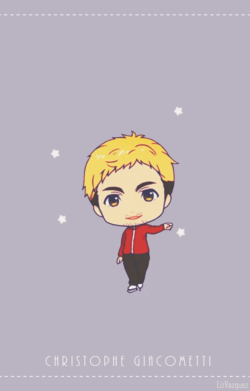 Yuri!!! on ice Christophe Giacometti chibi. Chibi, Chris yuri on ice, Anime