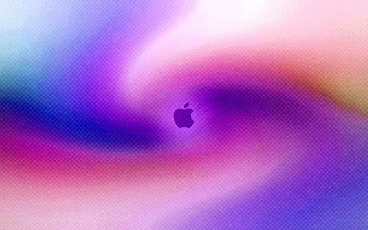 Background image Apple Machintosh, Pink, Purple. TOP Free image