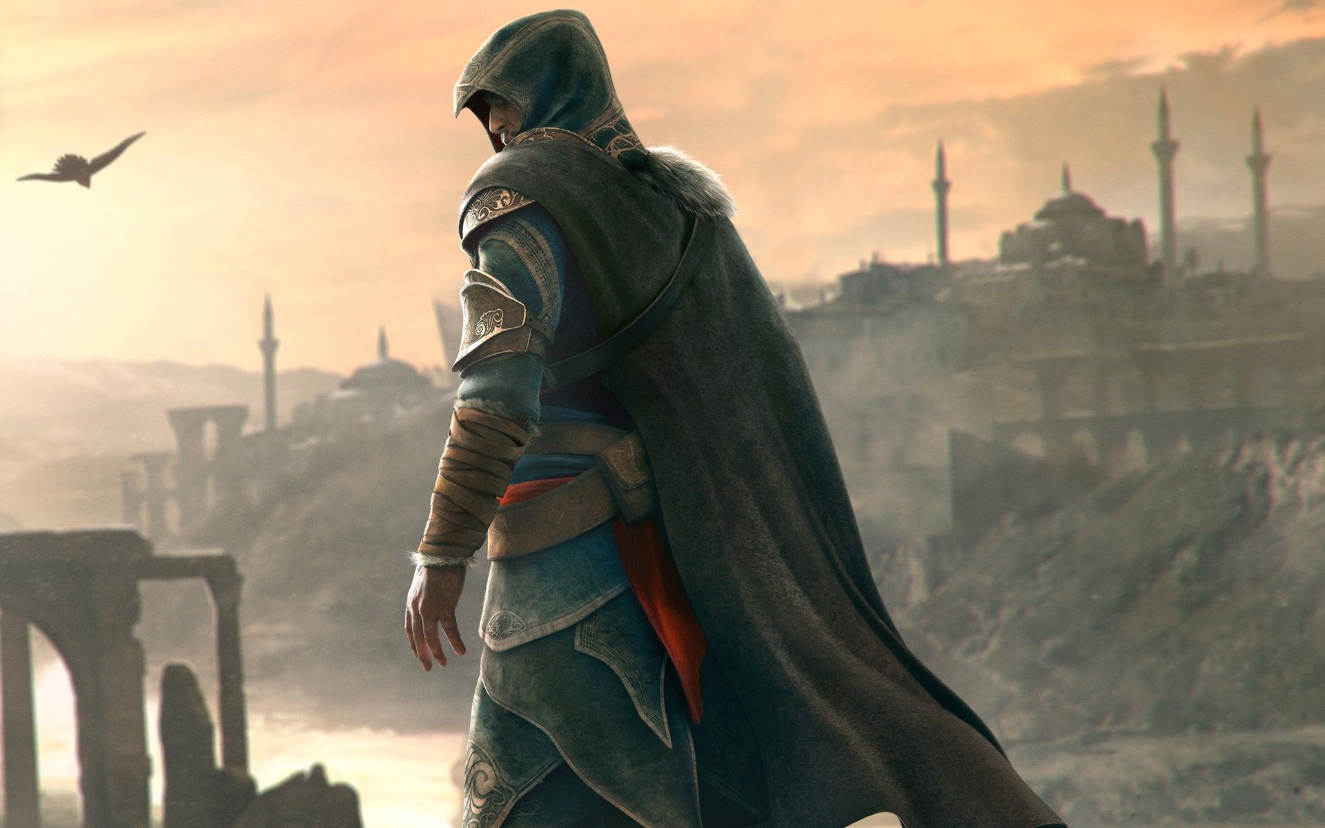 video games, Ottoman, Istanbul, bosphorus, mosque, Assassins Creed Revelations, Constantinople wallpaper