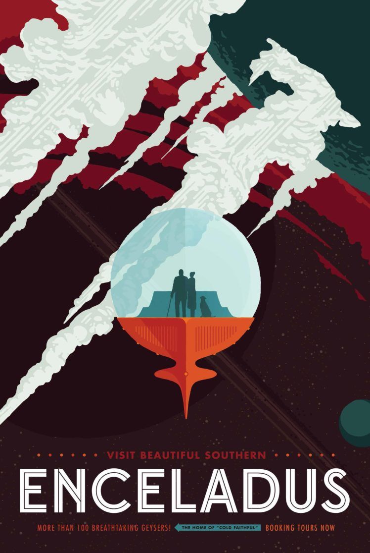 space, Planet, Material style, Travel posters, NASA, Science fiction, JPL (Jet Propulsion Laboratory) HD Wallpaper / Desktop and Mobile Image & Photo
