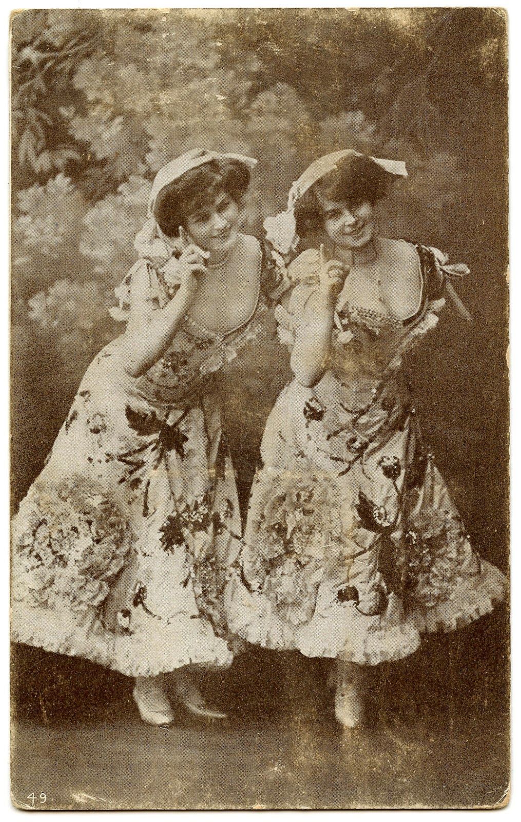 Vintage Burlesque Dancer Photo Graphics Fairy
