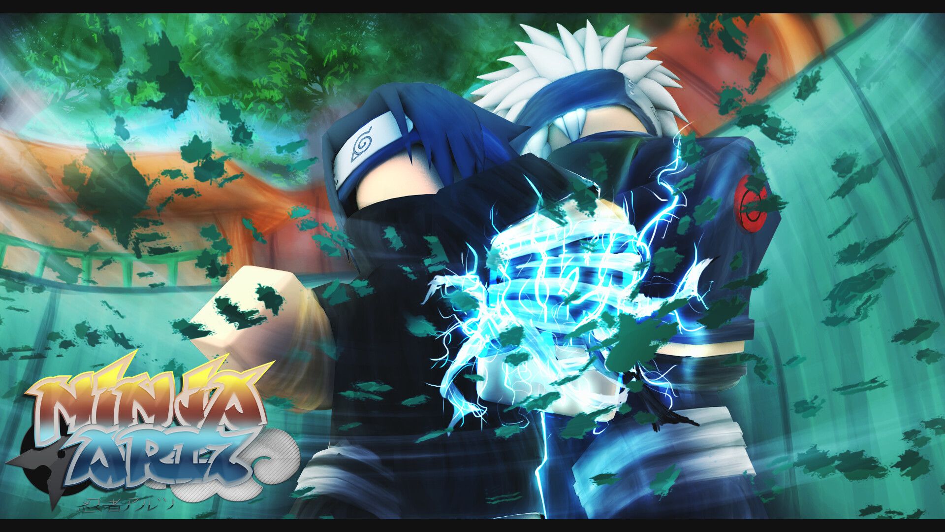 Ninja Artz: Sasuke and Kakashi Chunin Exams Entrance!, ELEVAT_R