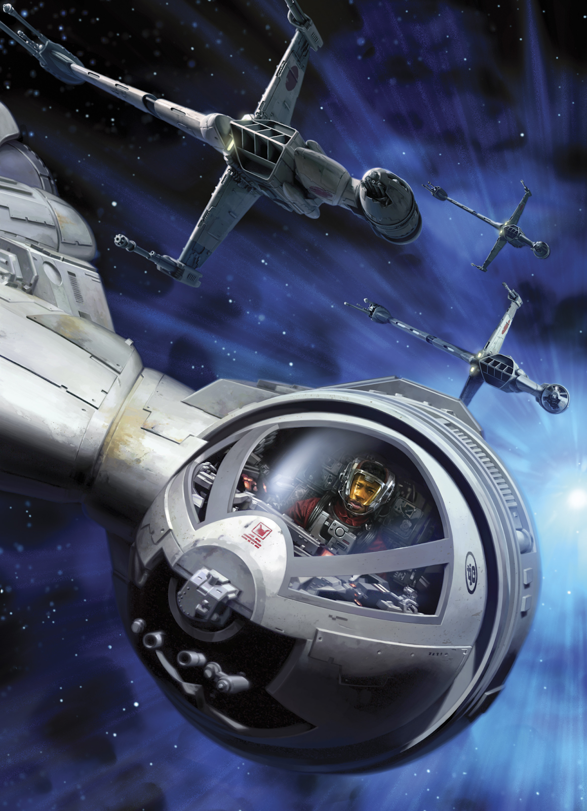 The Modelling News: In Boxed: 1 72nd Scale B Wing Starfighter From Bandai